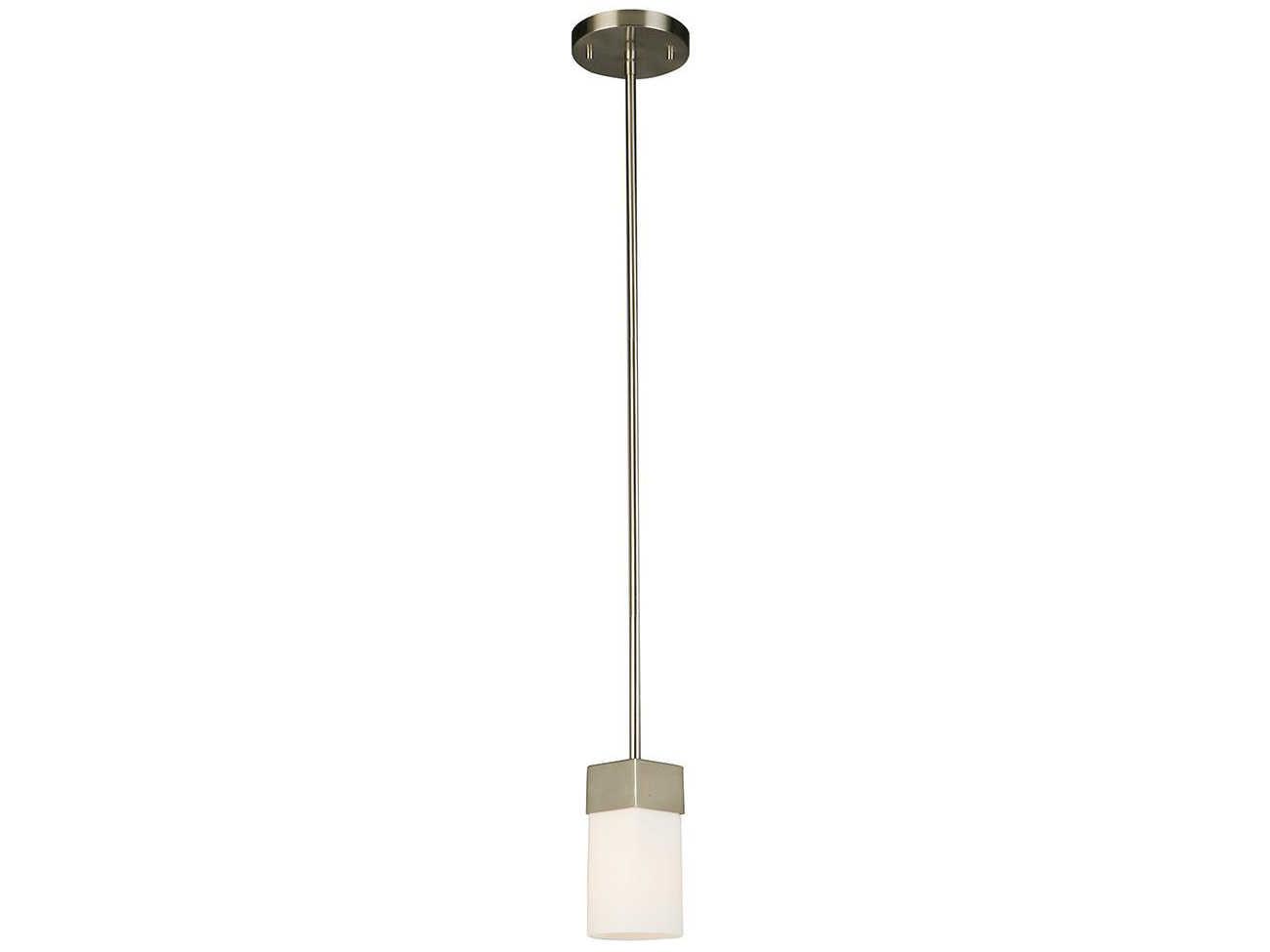 Eglo Novela 1-Light Brushed Nickel Mini Pendant