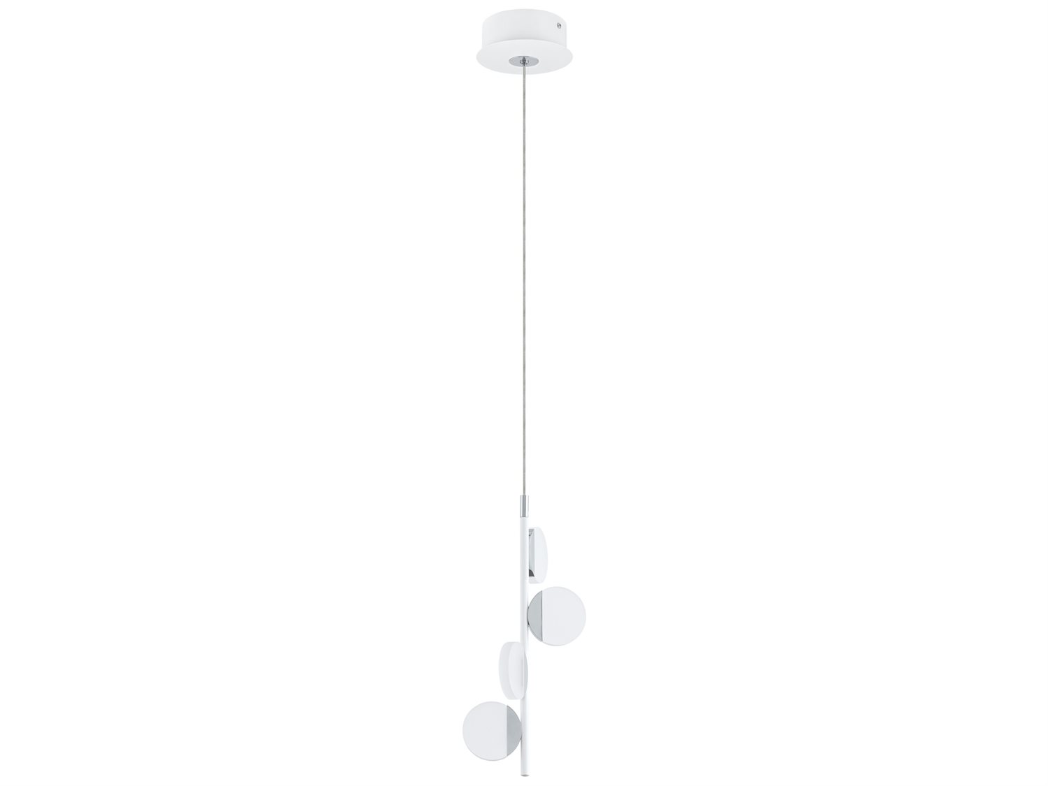 Eglo Olindra 4-Light White Chrome Mini Pendant