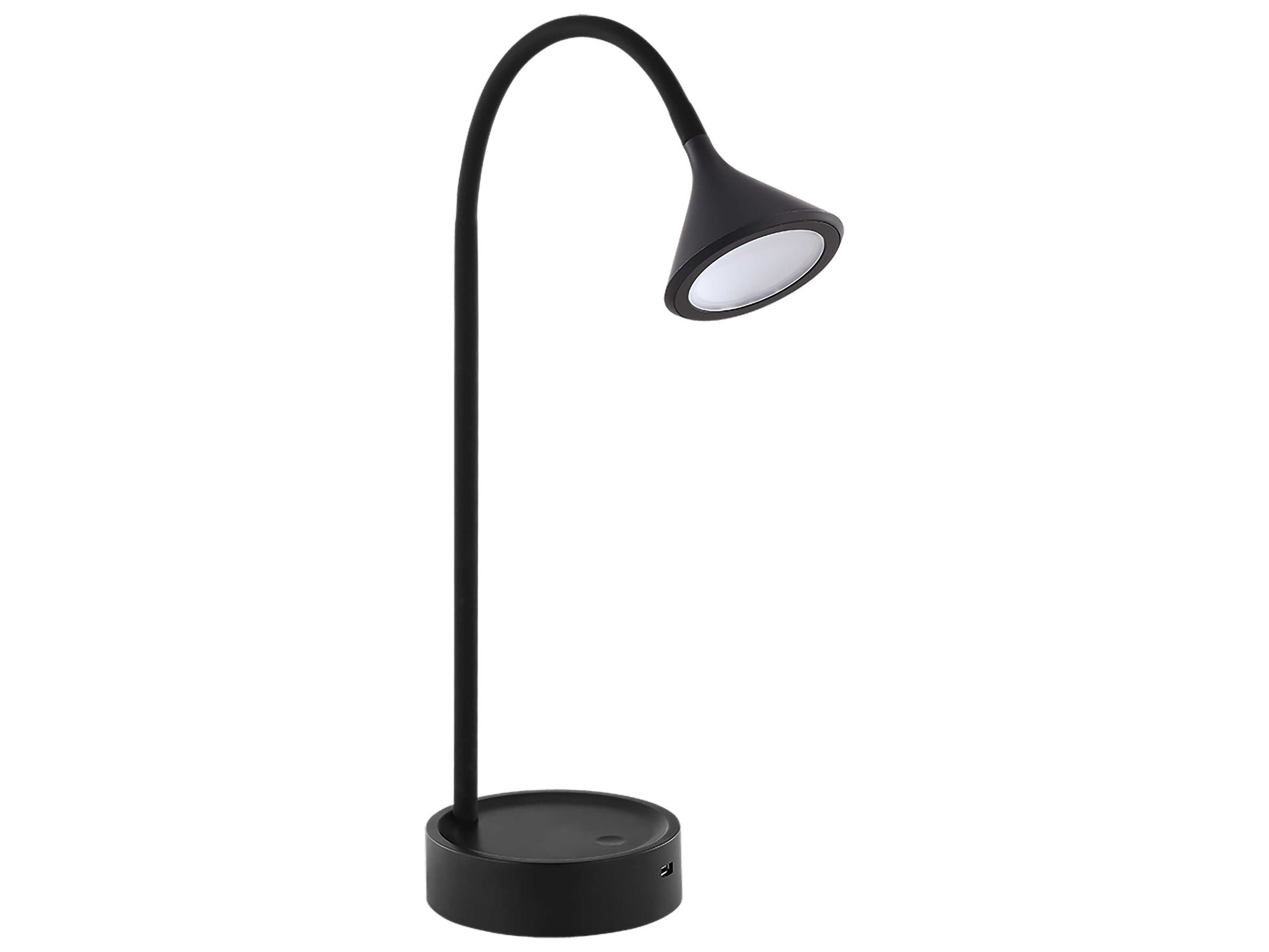 Eglo Ormond Matte Black Metal Desk Lamp