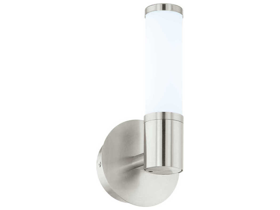 Eglo Palmera 1-Light Satin Nickel Wall Sconce