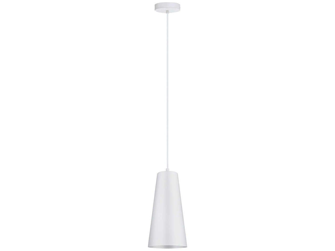 Eglo Pratella 1-Light White Mini Pendant