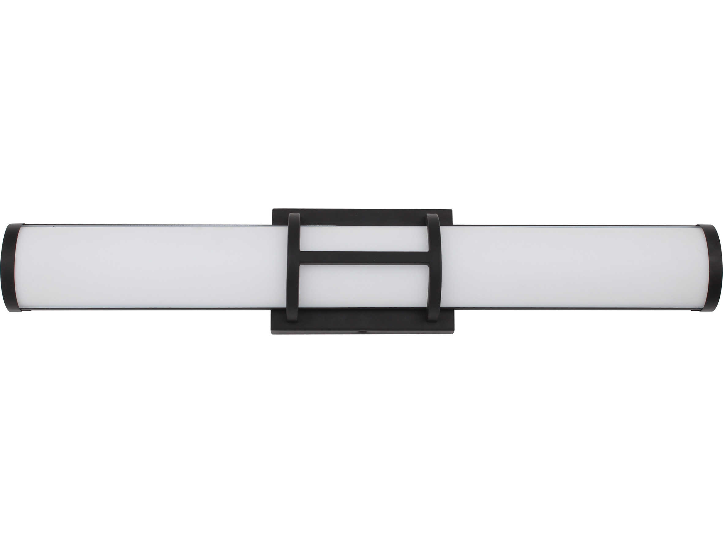 Eglo Ramaro 1-Light Matte Black Vanity Light