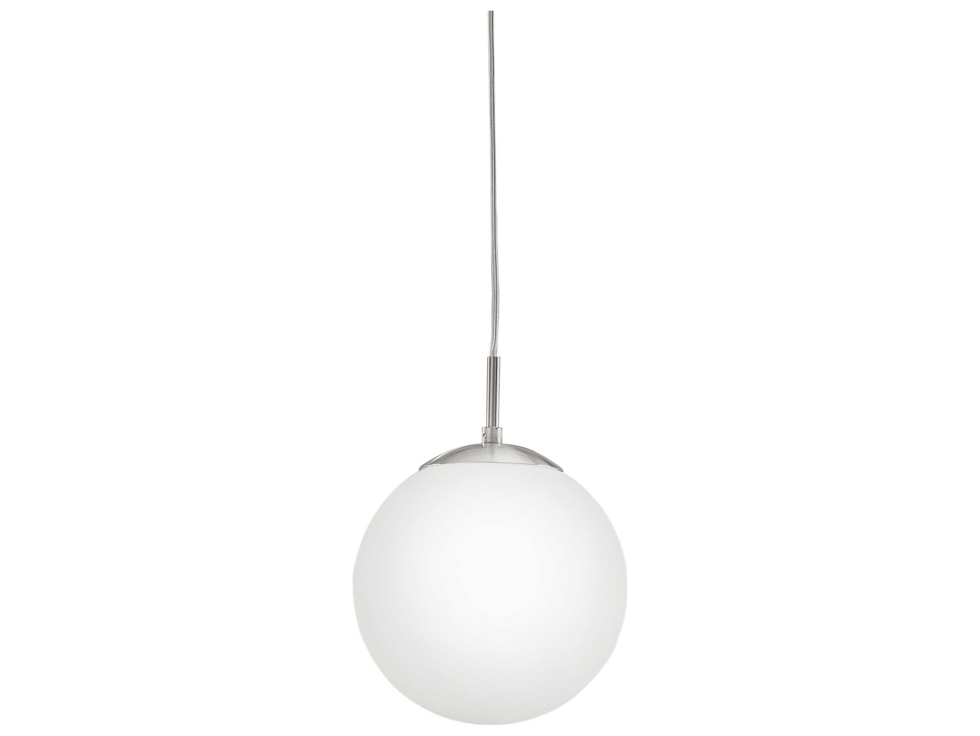 Eglo Rondo 1-Light Matte Nickel Globe Mini Pendant