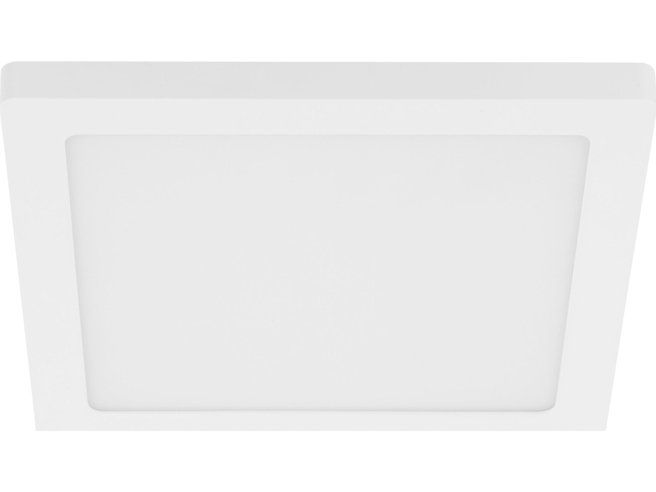 Eglo Trago 1-Light White Flush Mount