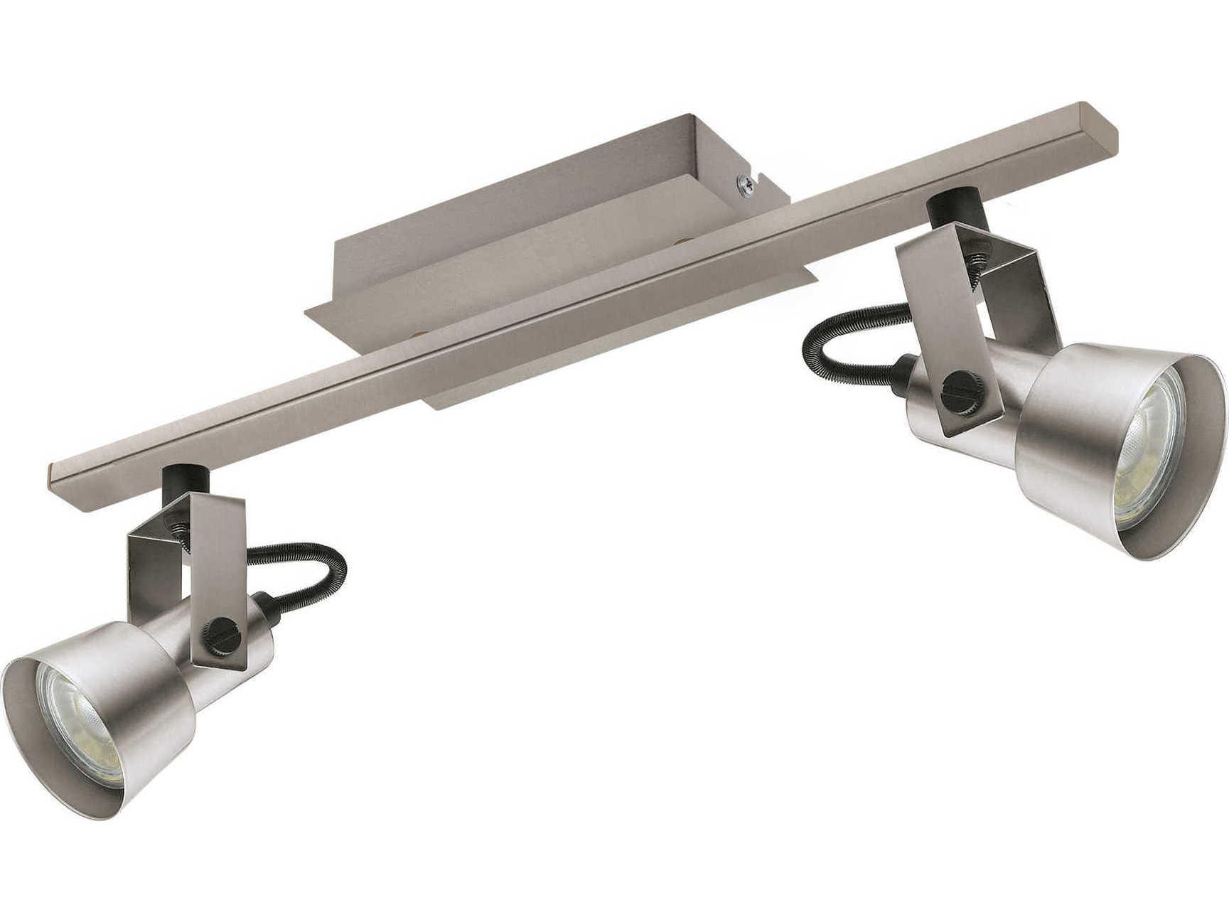 Eglo Trillo 2-Light Matte Nickel Track & Rail Light