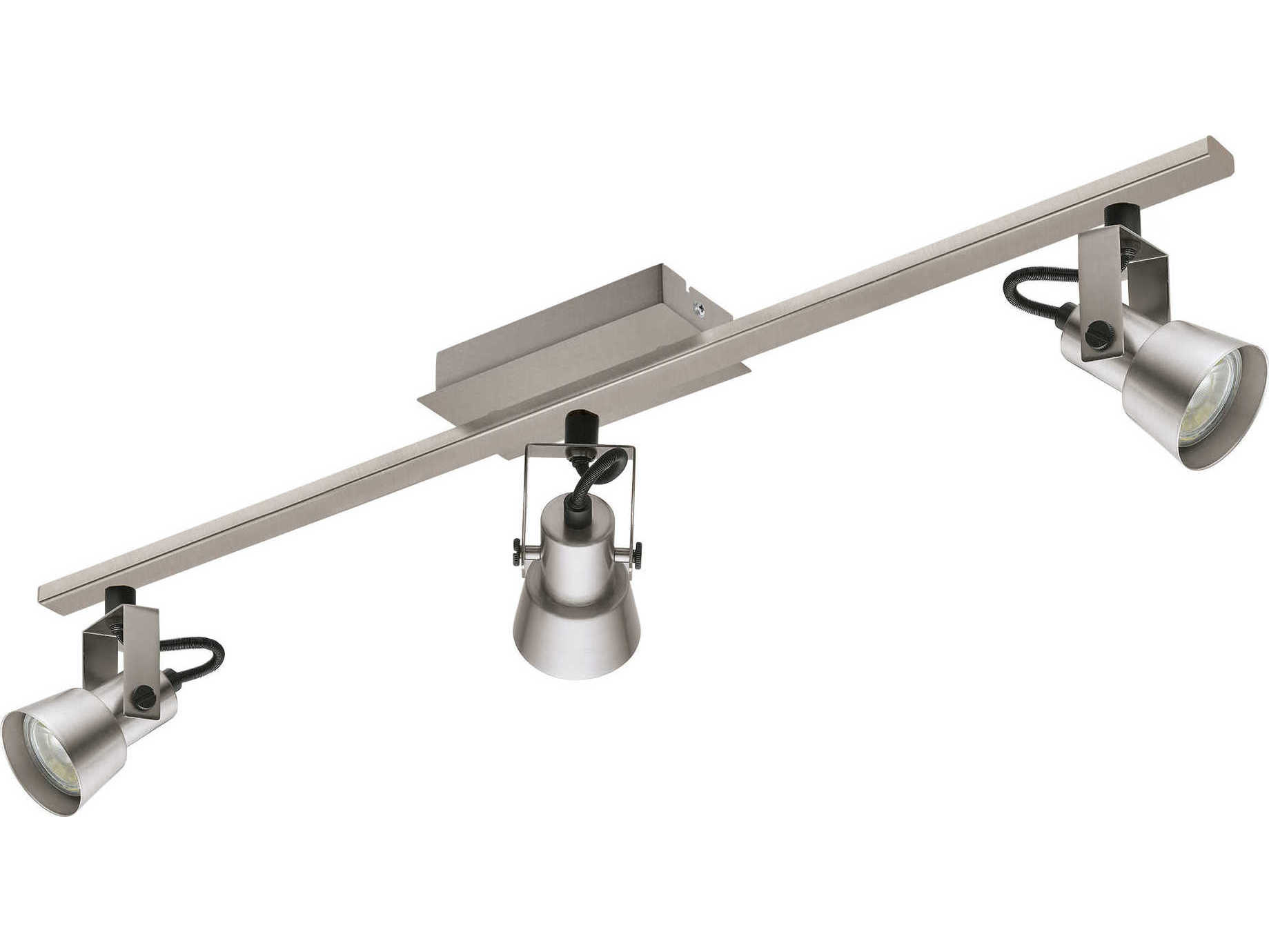 Eglo Trillo 3-Light Matte Nickel Track & Rail Light