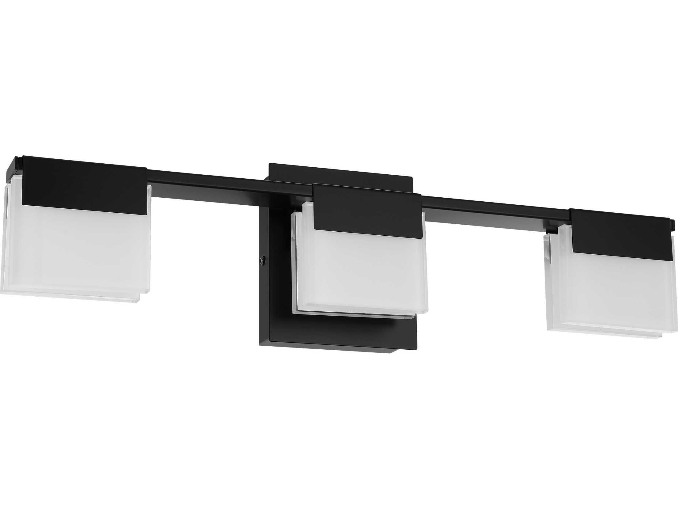 Eglo Vente Matte Black Vanity Light