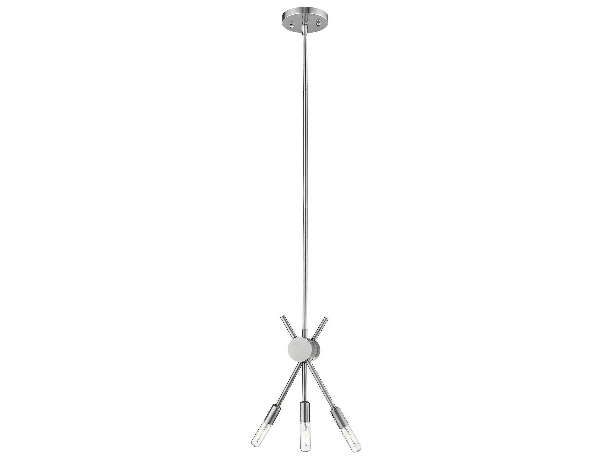 Eglo Willlsboro 3-Light Polished Nickel Pendant