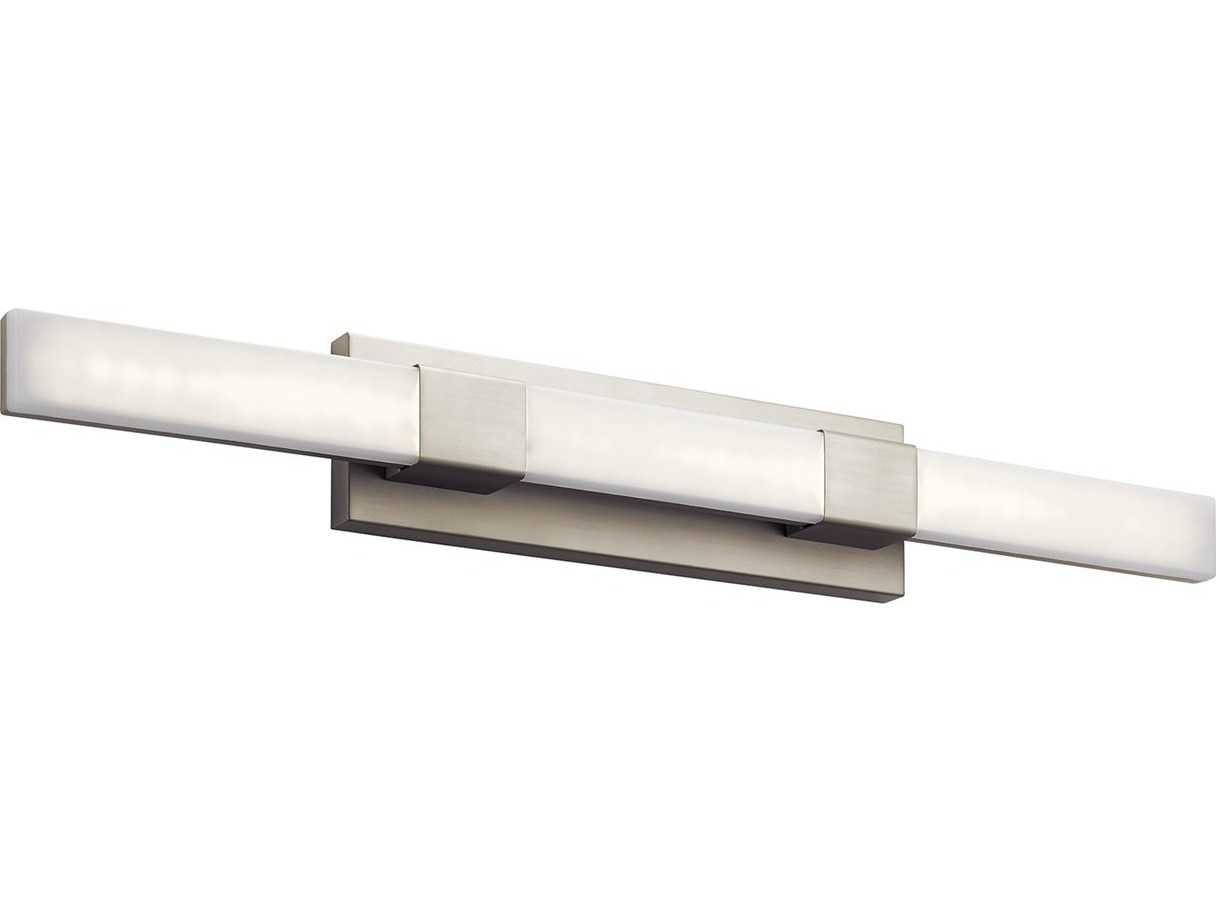 Elan Neltev 1-Light Satin Nickel LED Vanity Light
