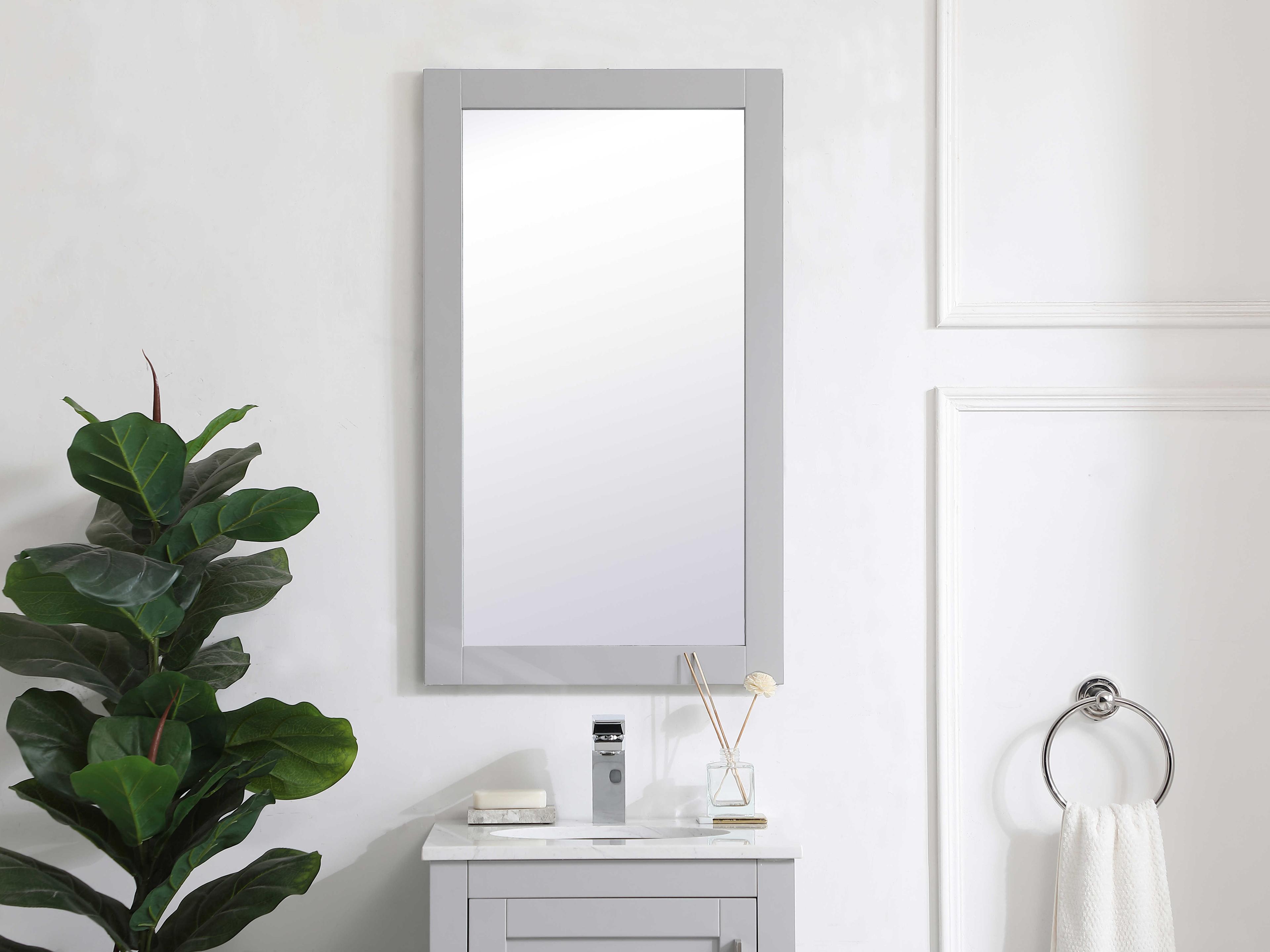 Elegant Lighting Aqua Wall Mirror