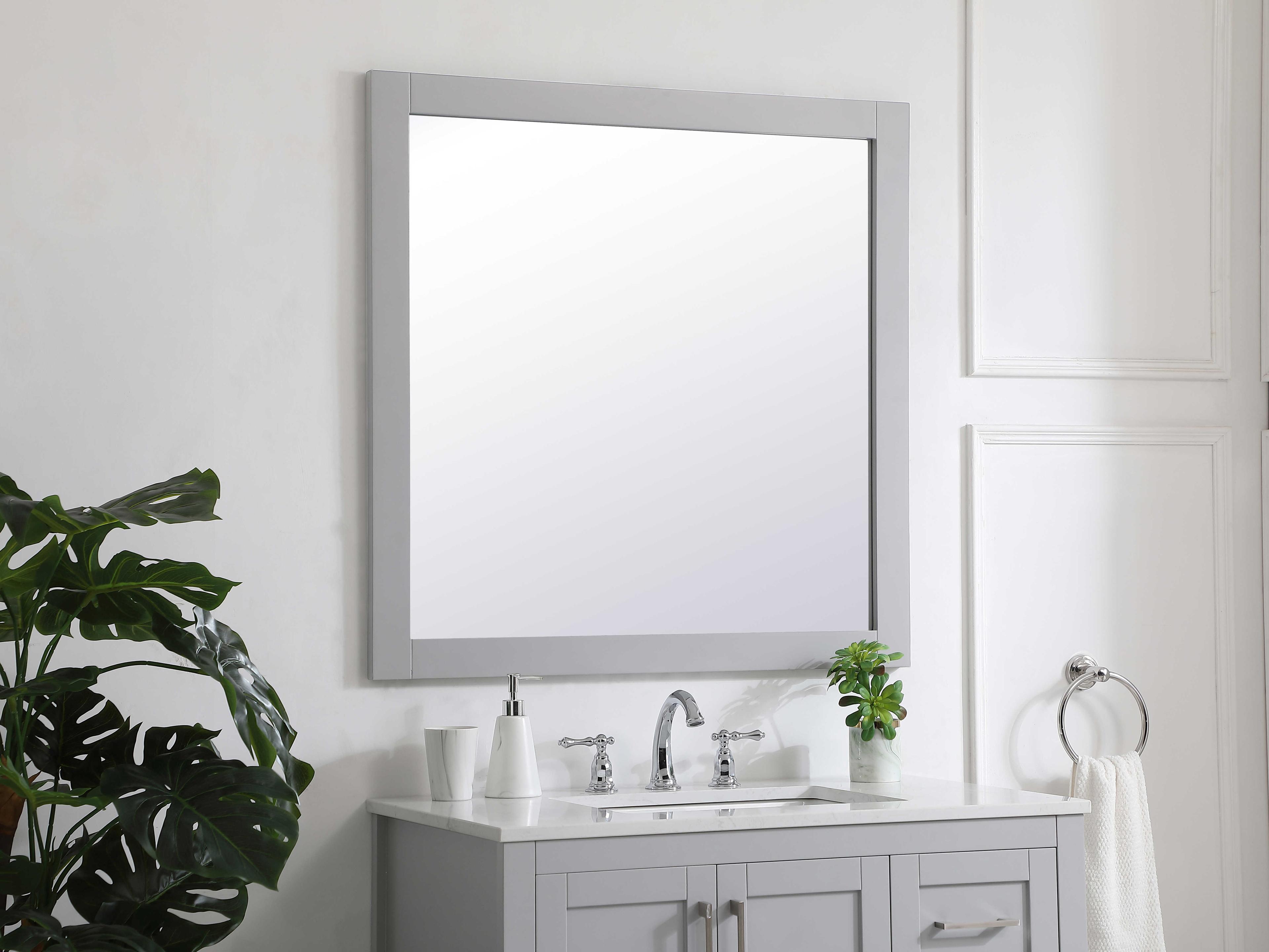 Elegant Lighting Aqua Wall Mirror