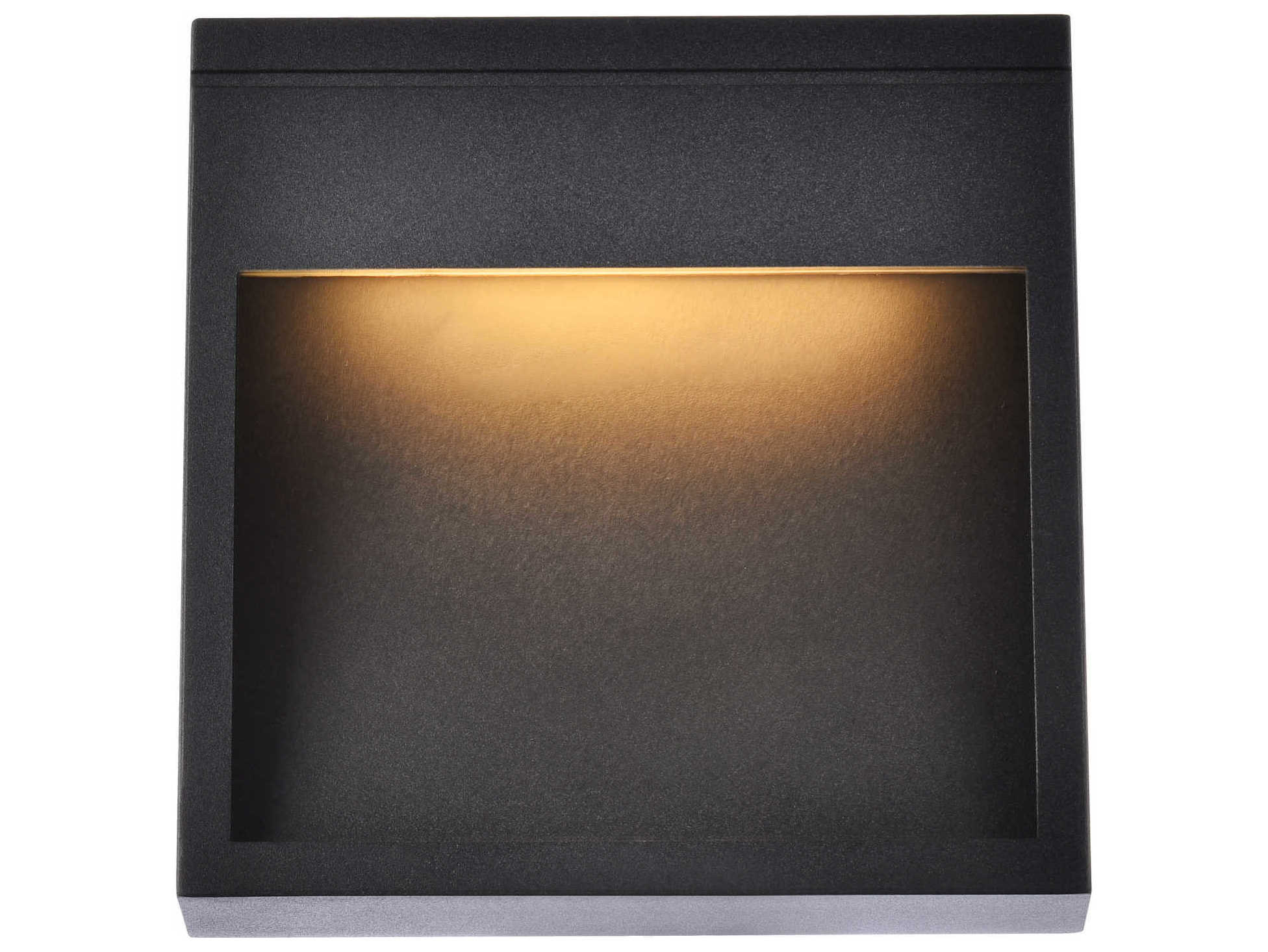 Elegant Lighting Raine Glass LED Outdoor Wall Light