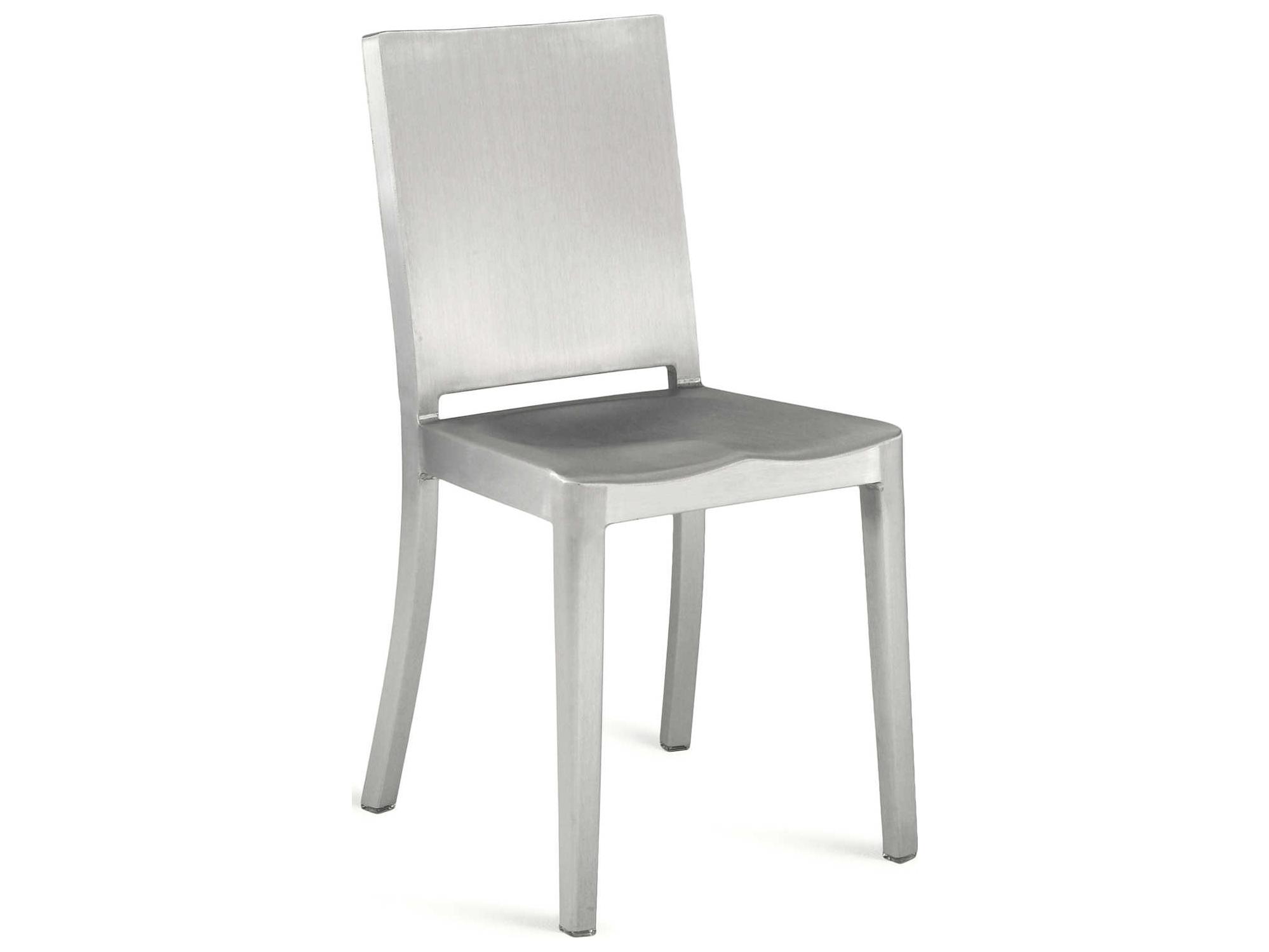 Emeco Hudson Silver Side Dining Chair