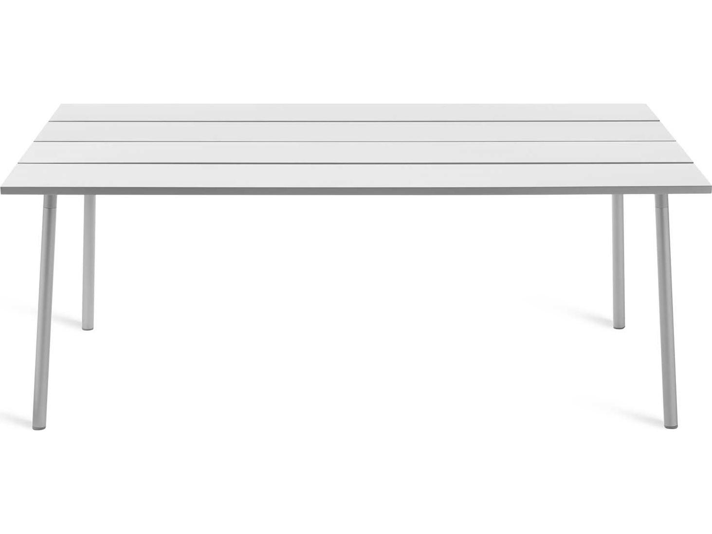 Emeco Run By Sam Hecht And Kim Colin Rectangular Metal Aluminum Anodized Dining Table