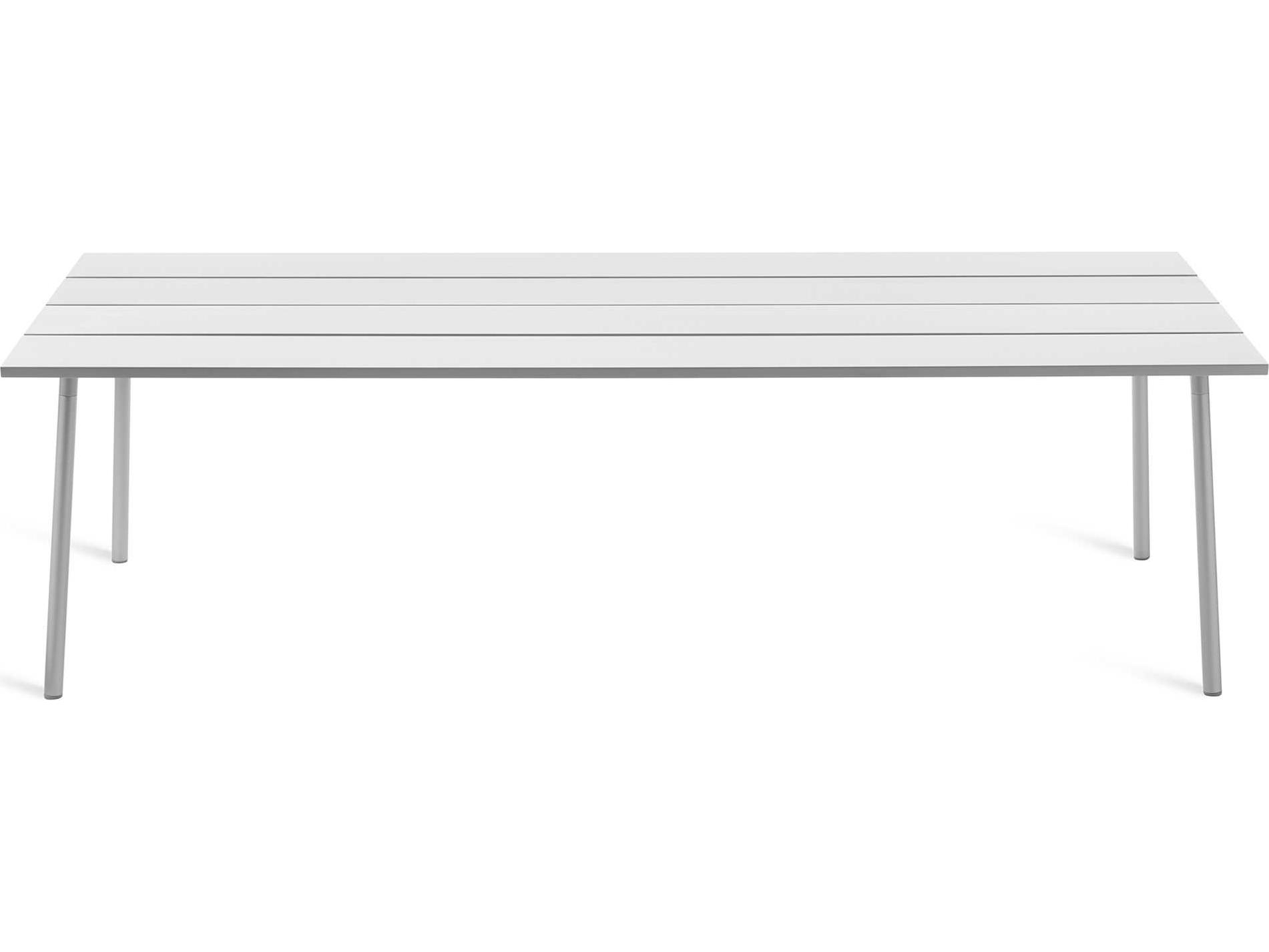 Emeco Run By Sam Hecht And Kim Colin Rectangular Metal Aluminum Anodized Dining Table