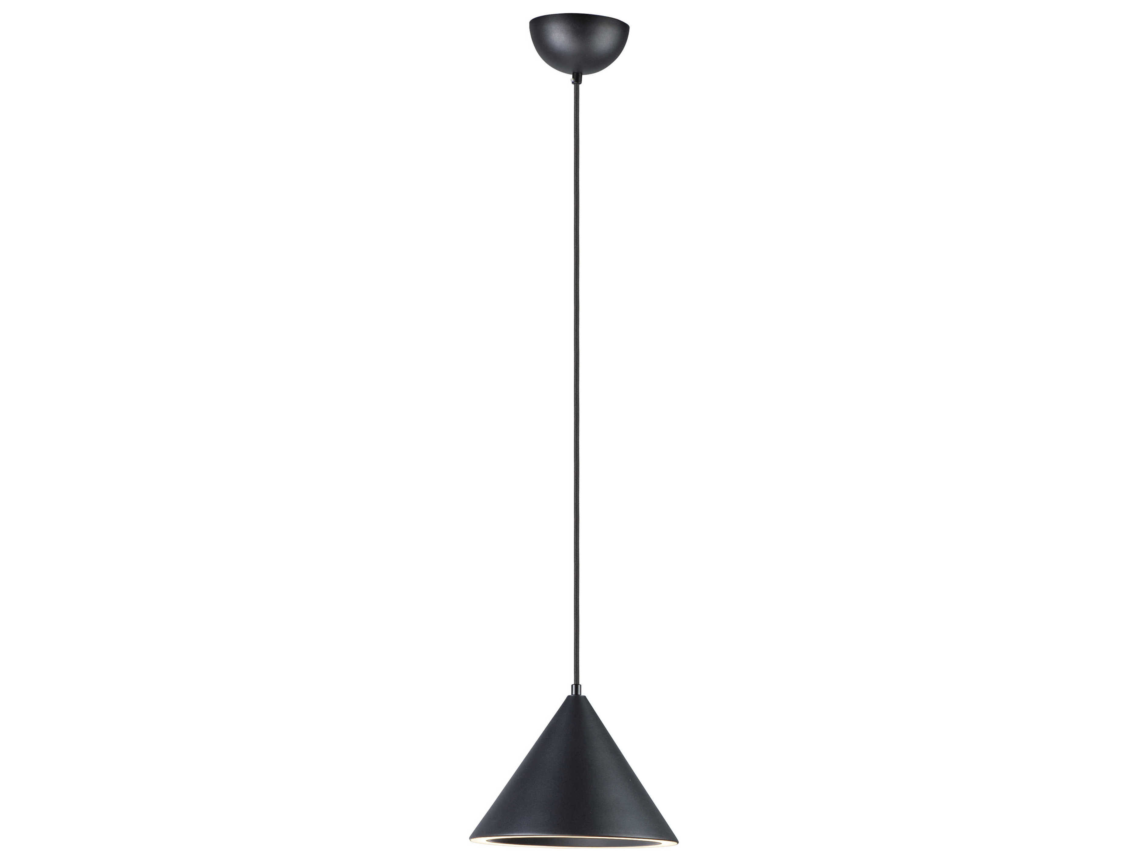 ET2 1-Light Black LED Mini Pendant