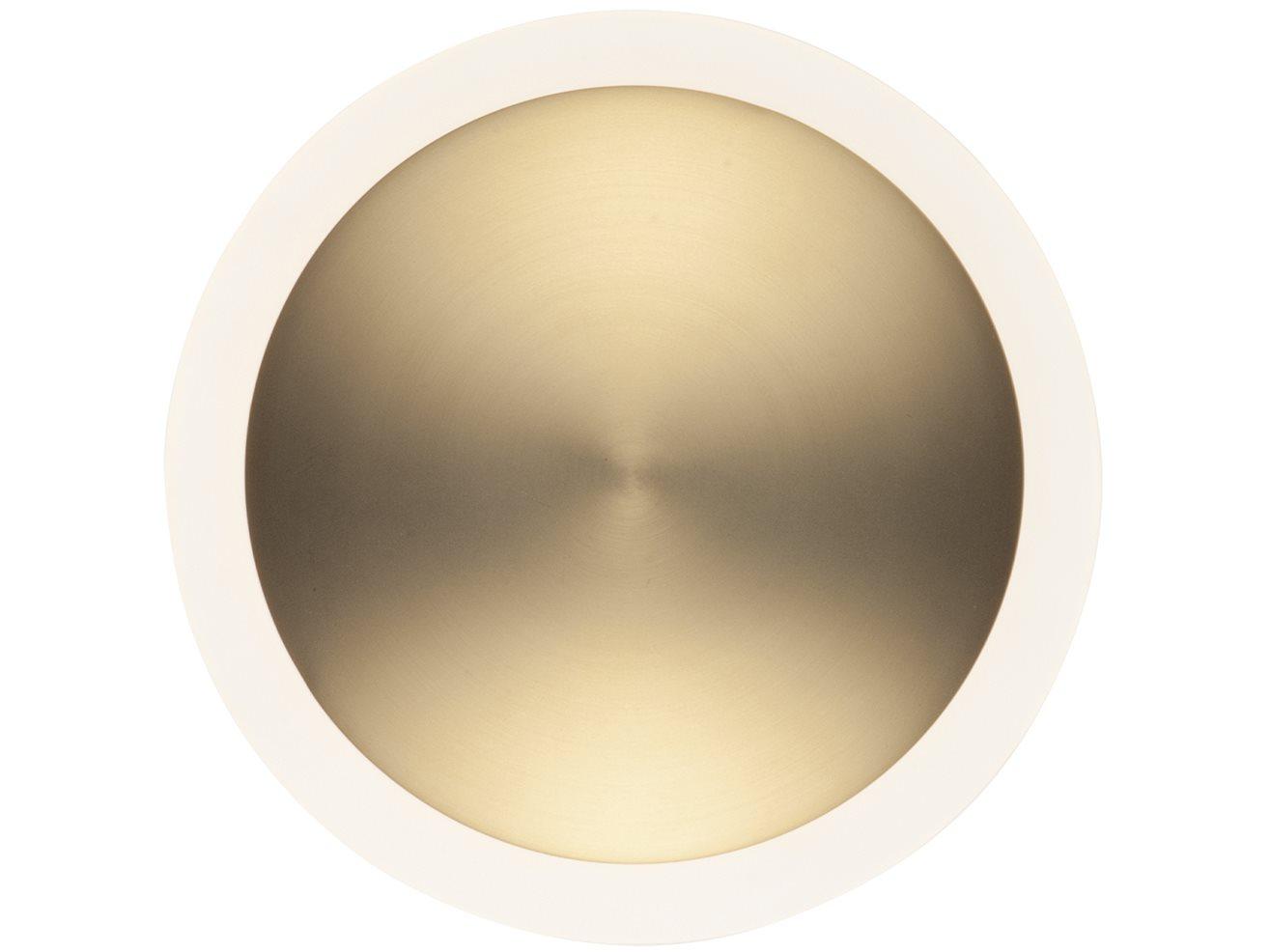 ET2 1-Light Black Gold White LED Wall Sconce