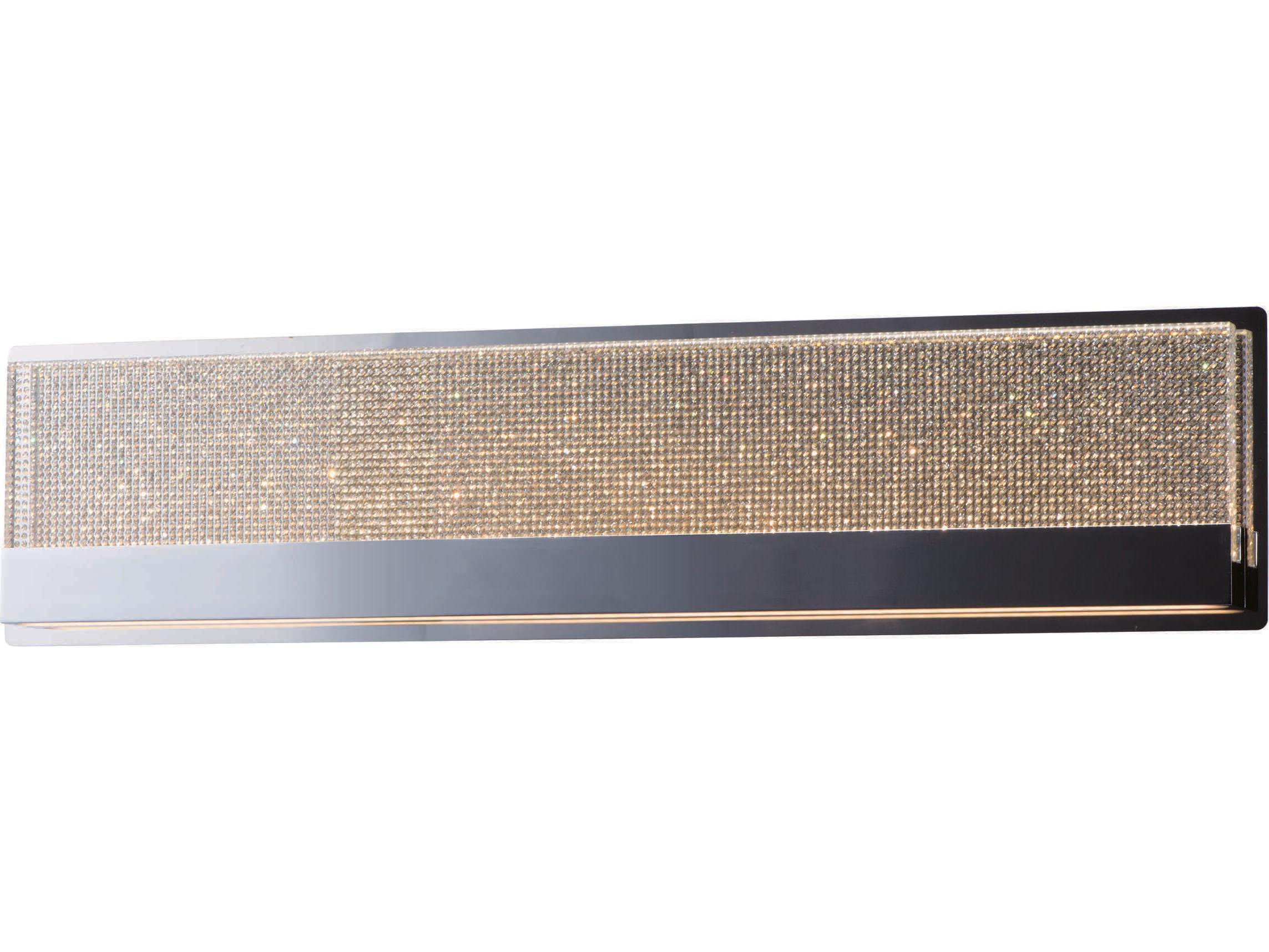 ET2 Sparkler Polished Chrome Crystal LED Vanity Light