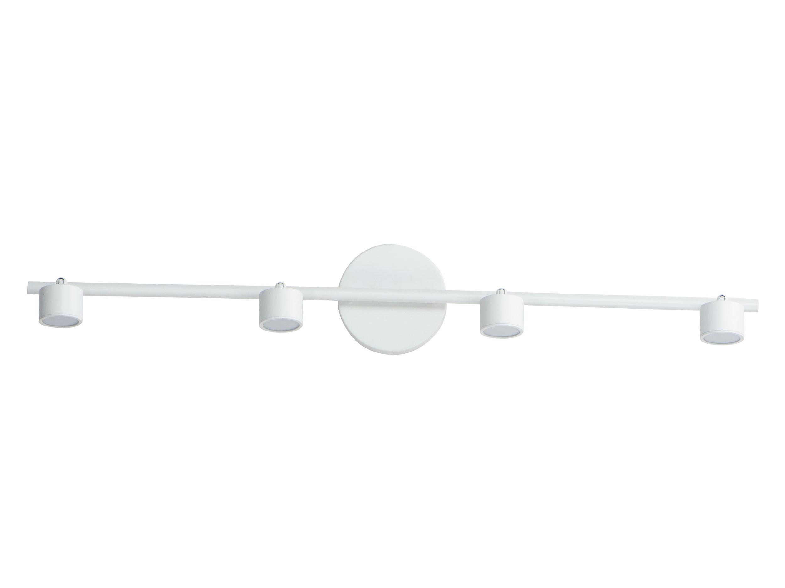 ET2 Taylor 4-Light White LED Linear Round Track & Rail Light