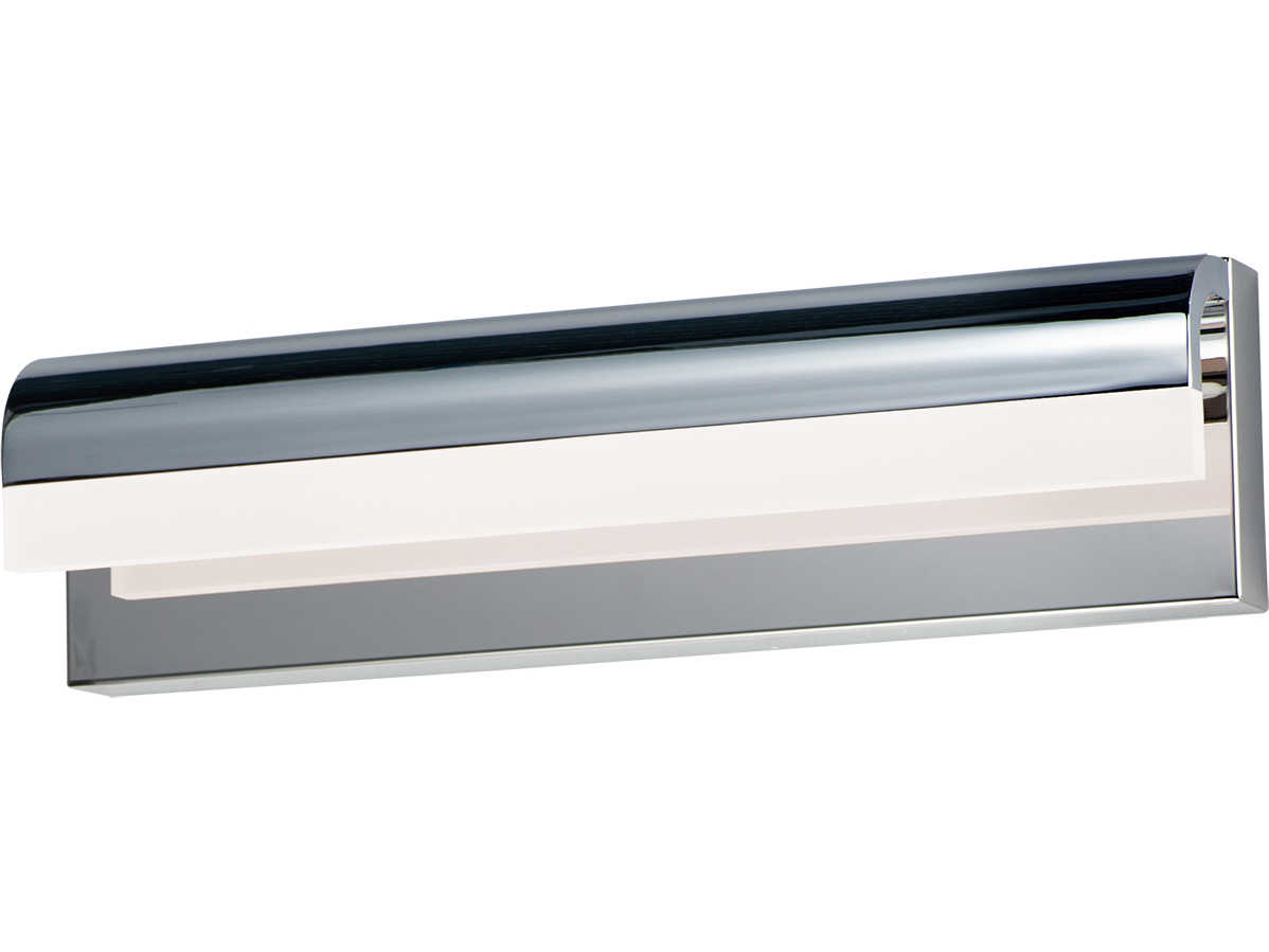 ET2 Waterfall 1-Light Polished Chrome LED Vanity Light