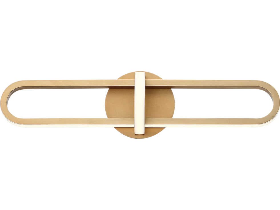 Eurofase Botton Satin Gold LED Vanity Light