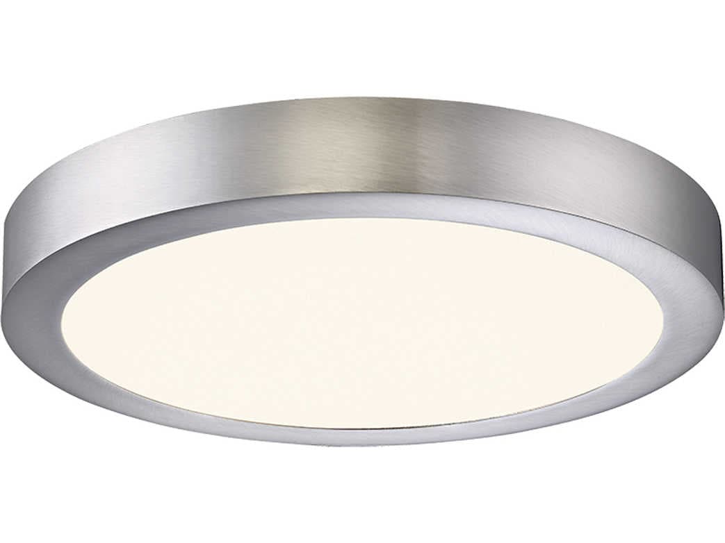 Eurofase Brant Satin Nickel LED Round Flush Mount