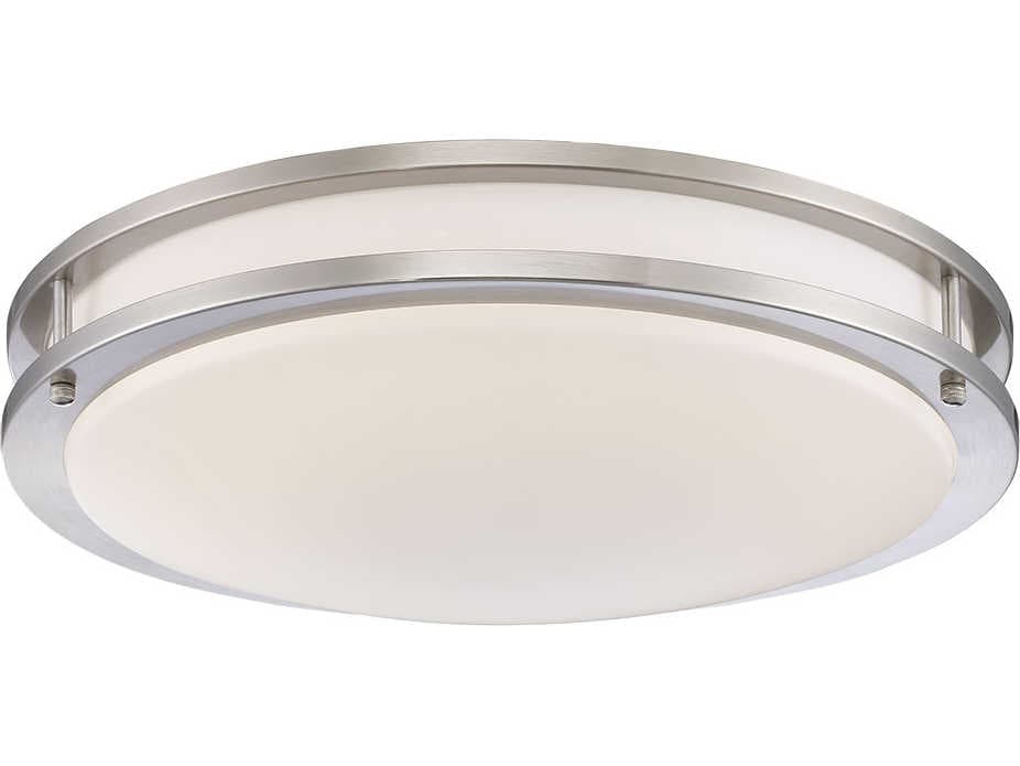 Eurofase Warden Satin Nickel LED Flush Mount