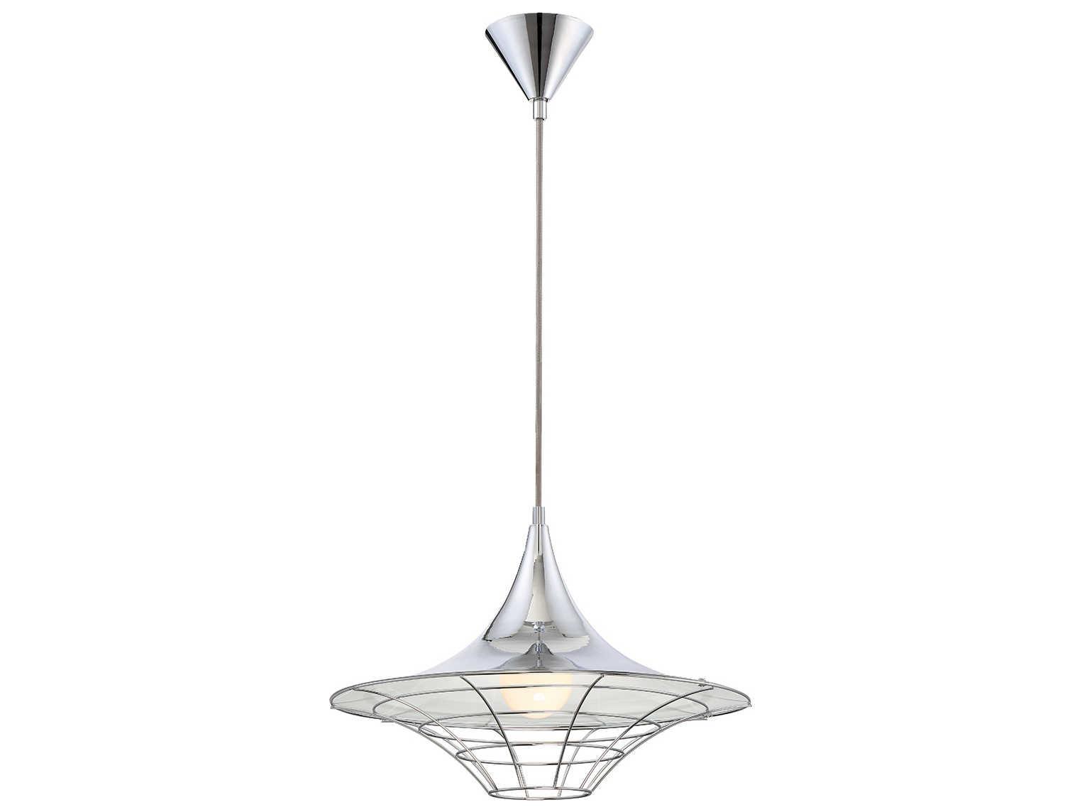 Eurofase Windsor 1-Light Chrome Pendant