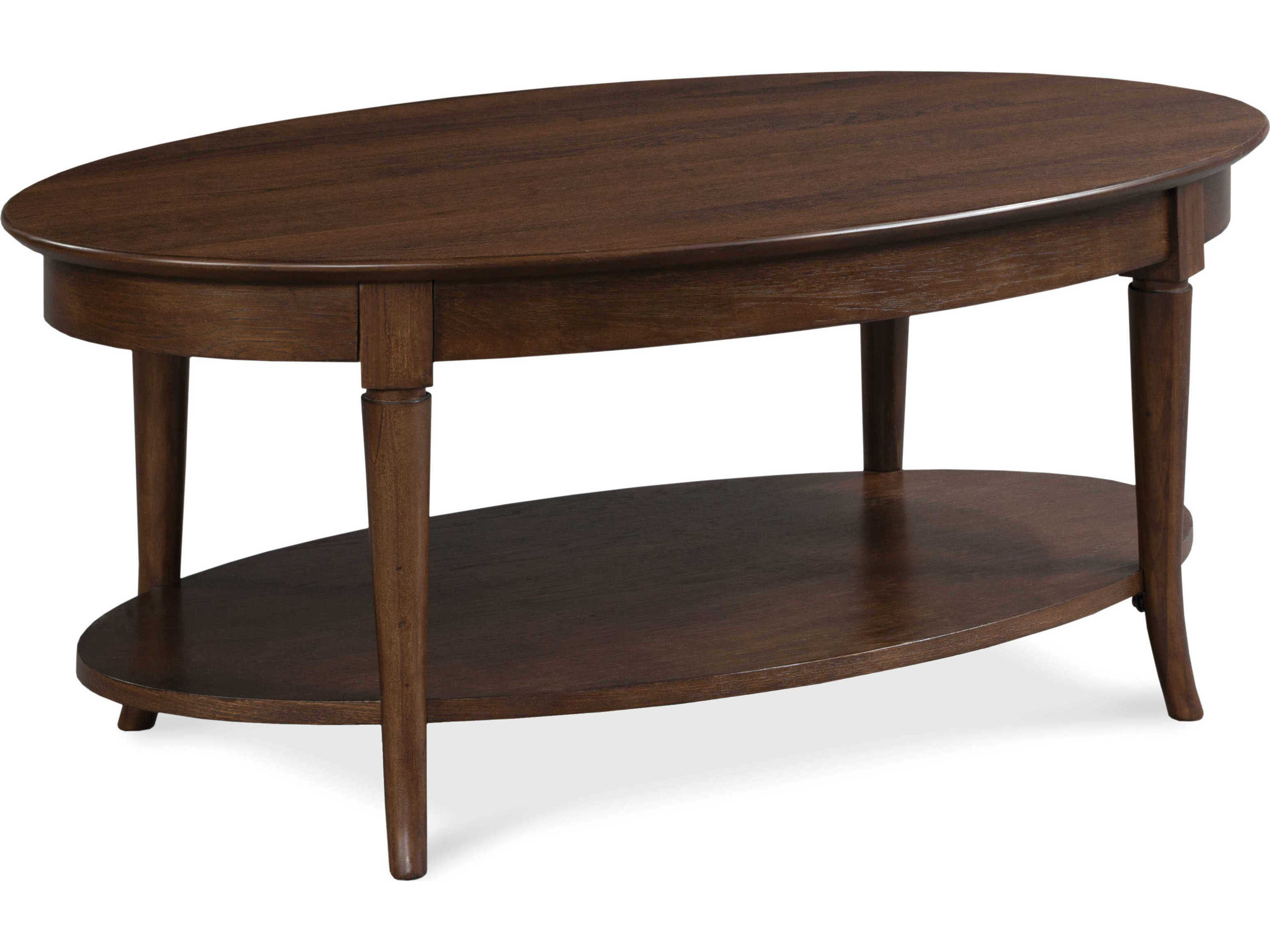 Fairfield Chair Campaigna Oval Wood Cafe Mocha Coffee Table