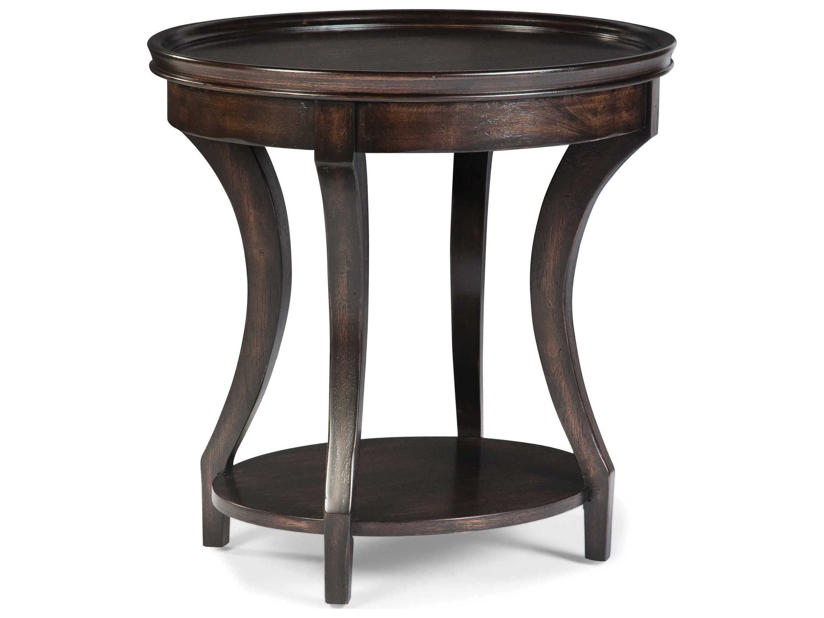 Fairfield Chair Revelation Oval Wood Graphite End Table