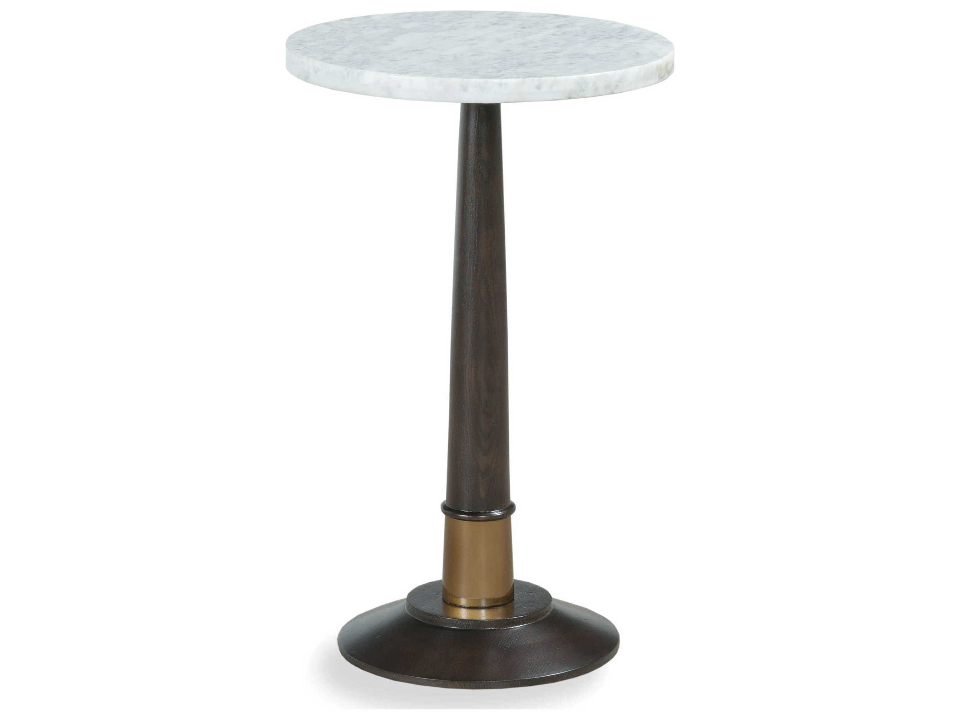 Fairfield Chair Westwood Round Marble Graphite End Table