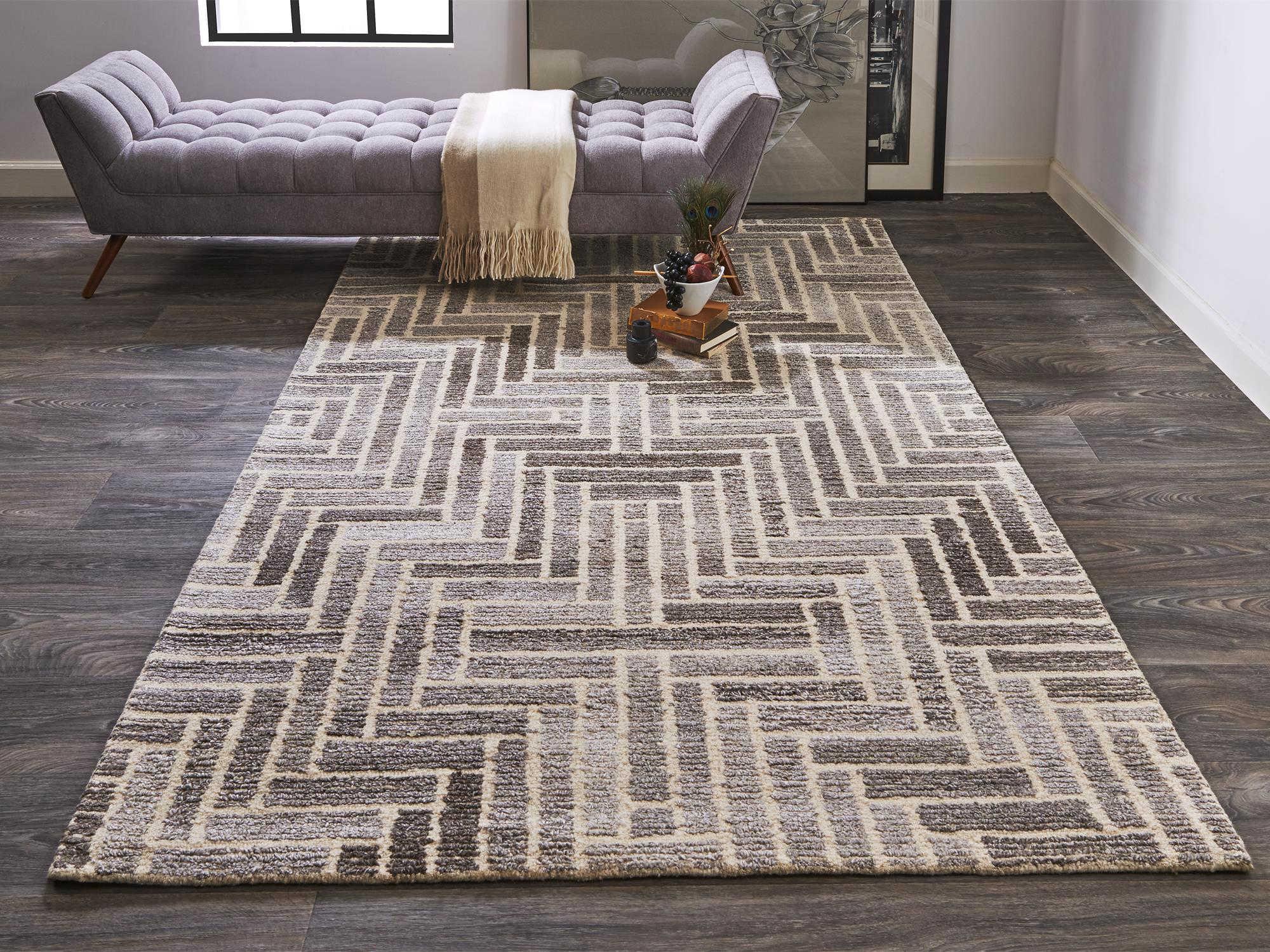Feizy Rugs Asher Geometric Area Rug