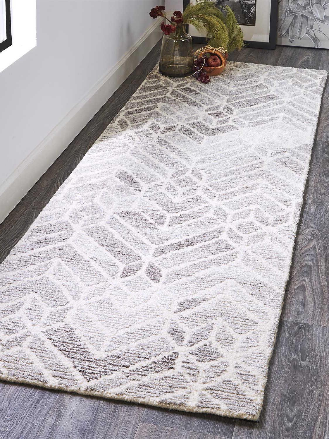 Feizy Rugs Asher Chevron Runner Area Rug