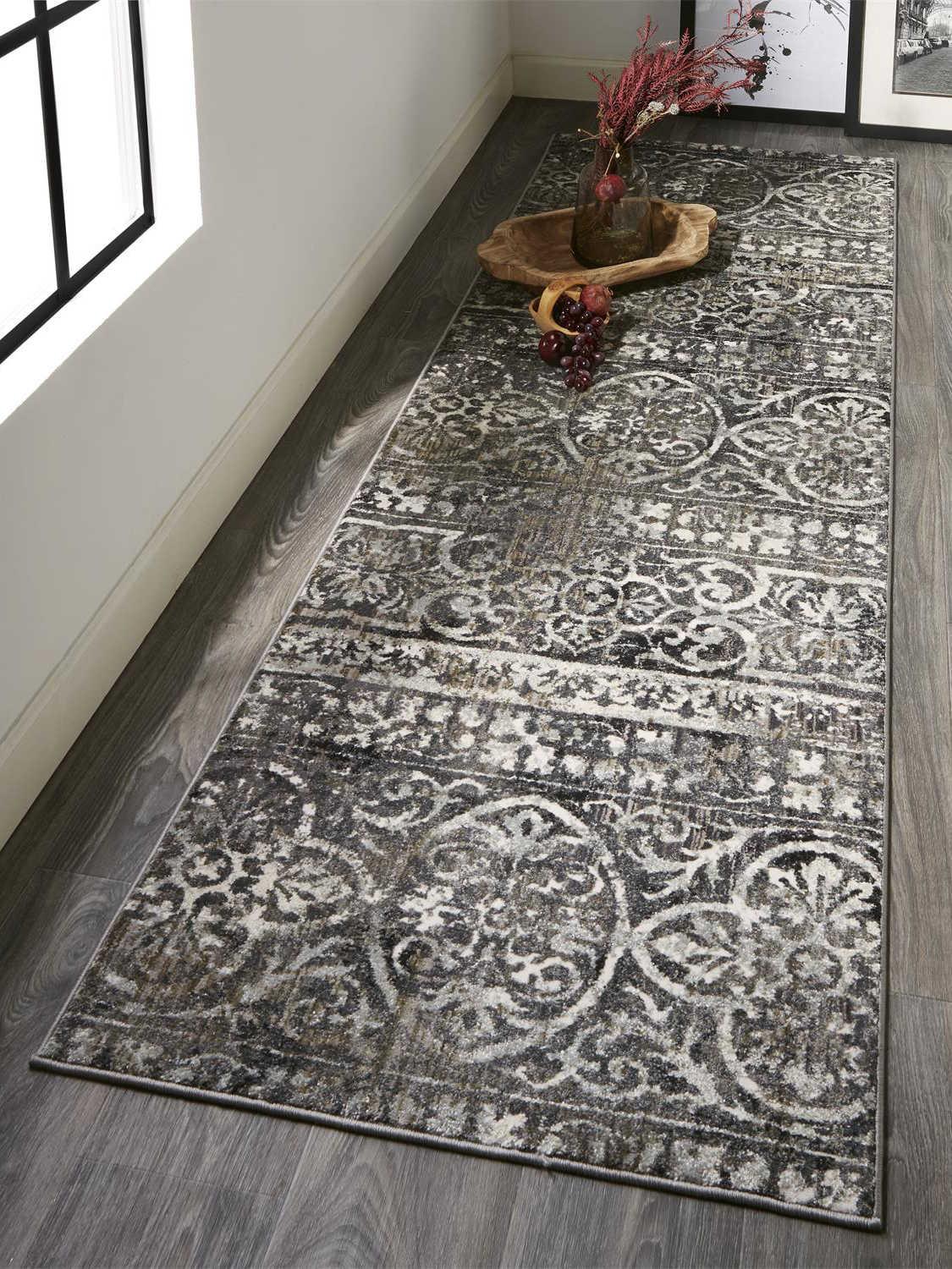 Feizy Rugs Kano Floral Runner Area Rug