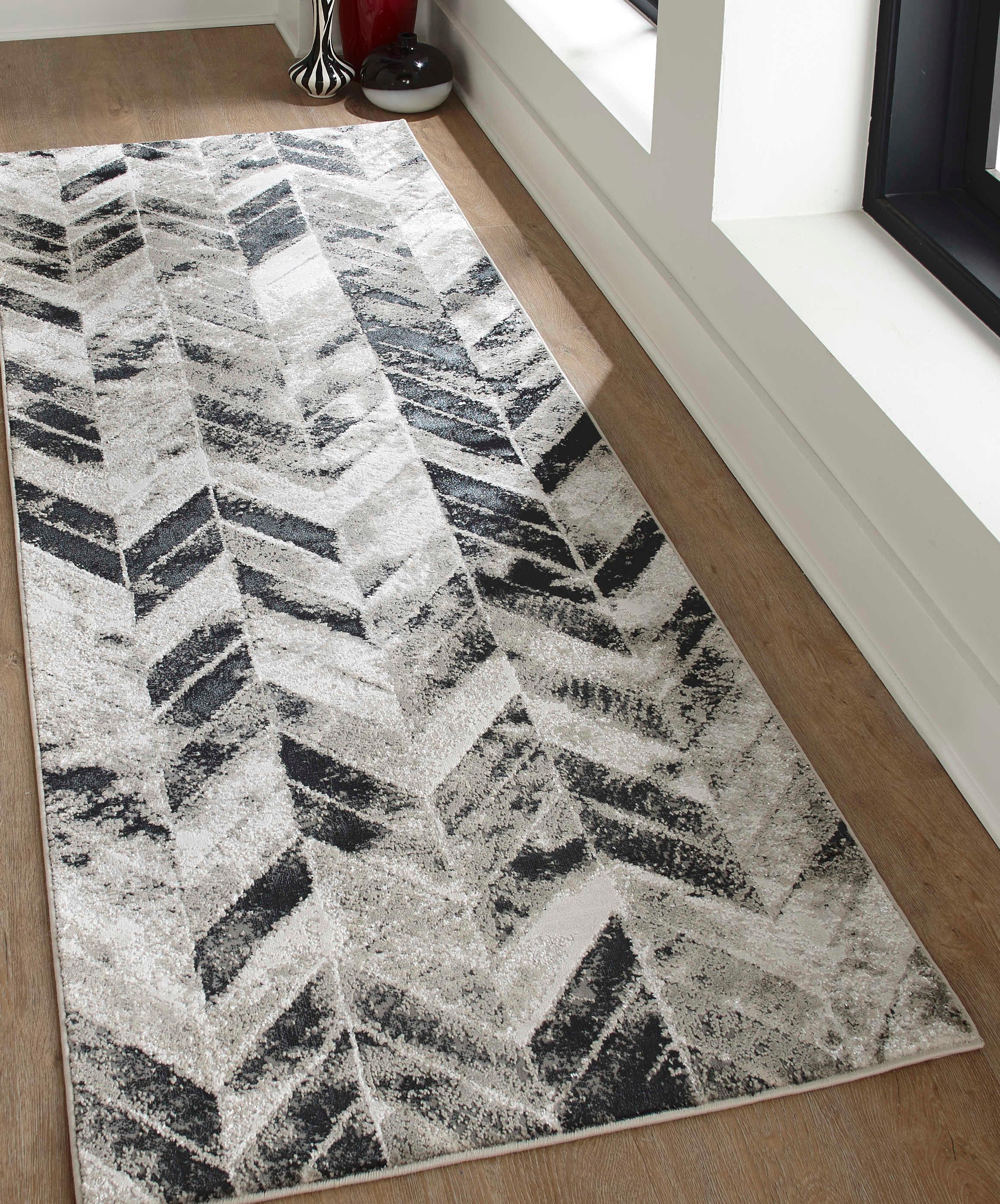 Feizy Rugs Micah Chevron Runner Area Rug