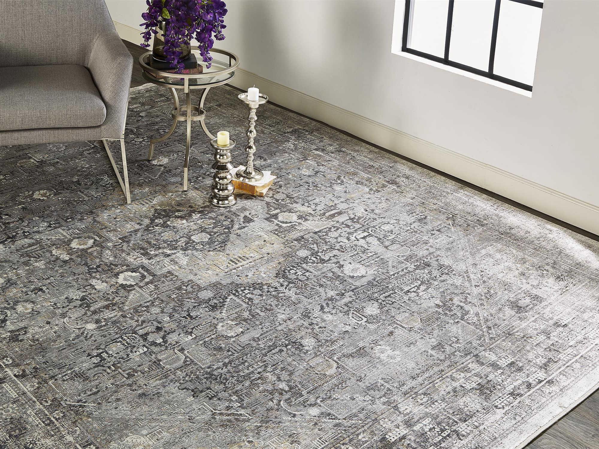 Feizy Rugs Sarrant Bordered Area Rug