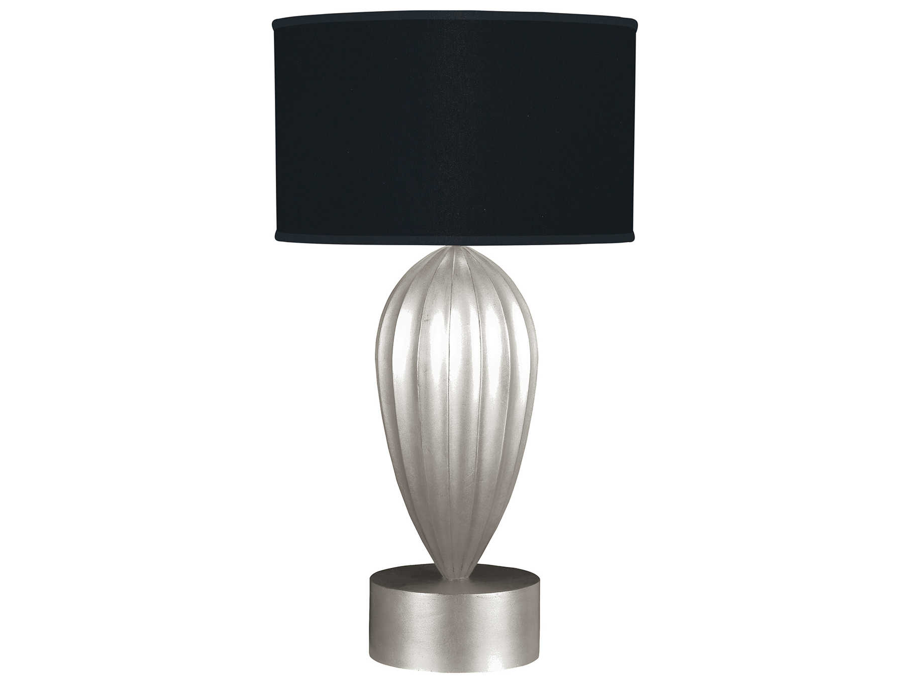 Fine Art Handcrafted Lighting Allegretto Silver Leaf Buffet Lamp