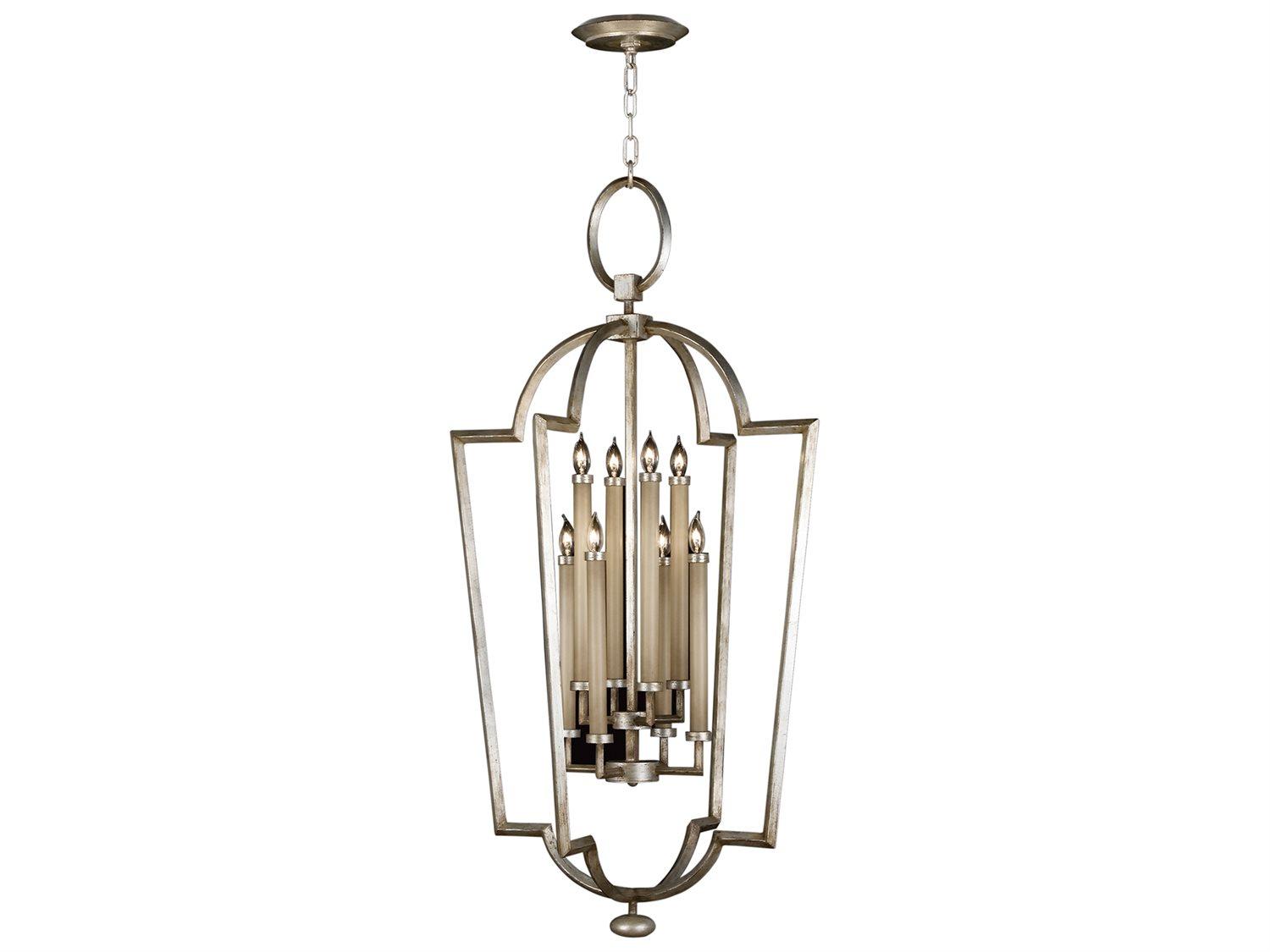 Fine Art Handcrafted Lighting Allegretto 8-Light Silver Pendant