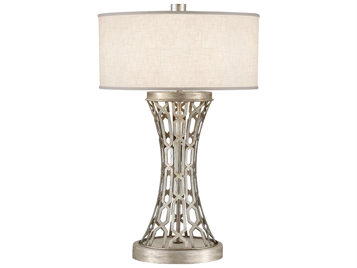 Fine Art Handcrafted Lighting Allegretto Silver Table Lamp
