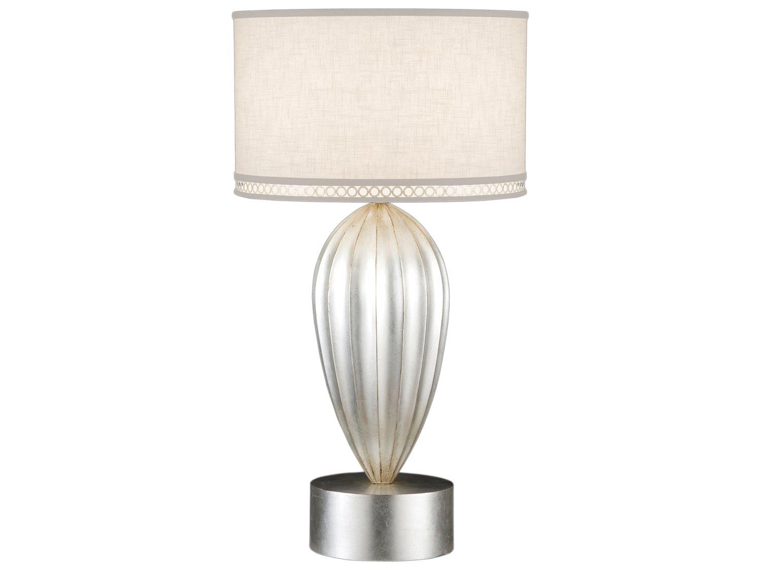 Fine Art Handcrafted Lighting Allegretto Silver Table Lamp