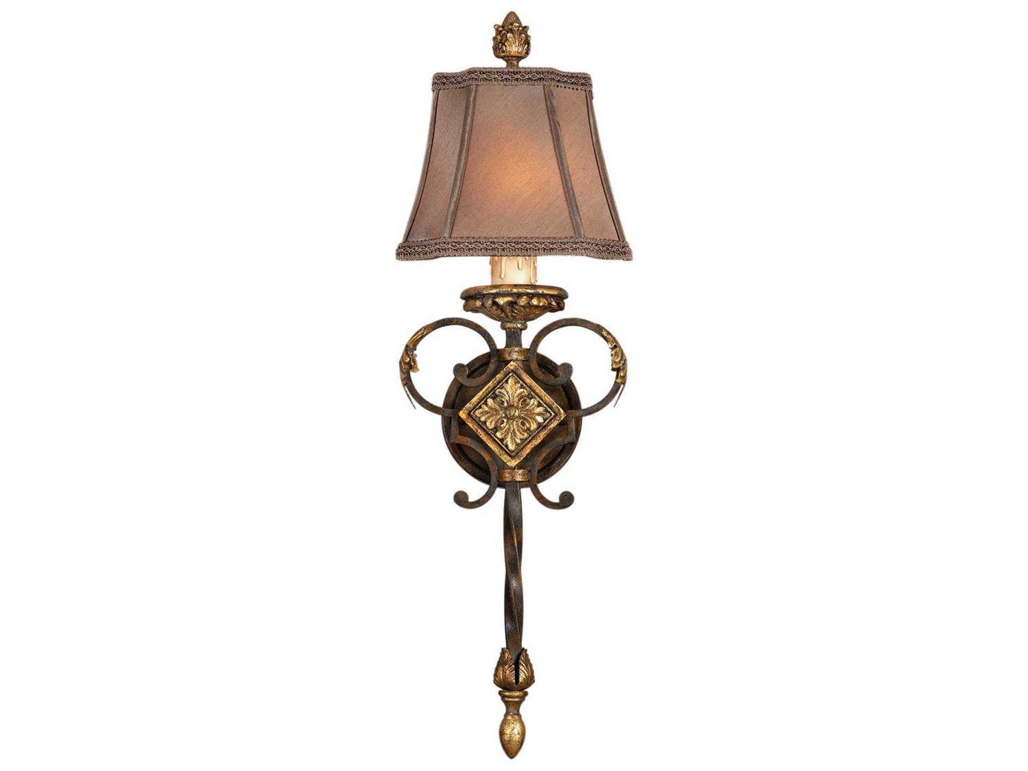 Fine Art Handcrafted Lighting Castile Gold Wall Sconce