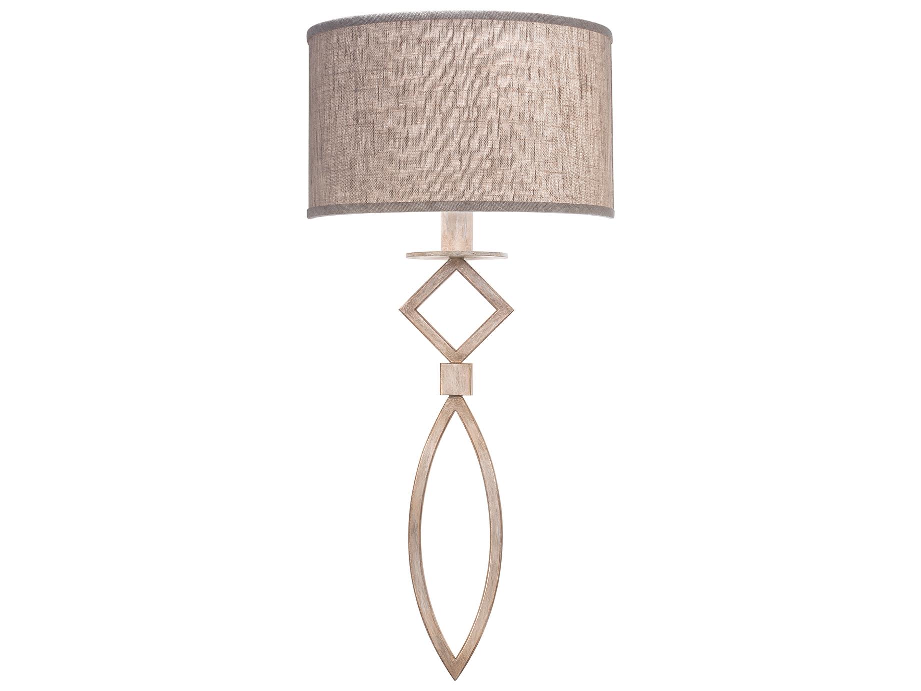 Fine Art Handcrafted Lighting Cienfuegos 1-Light Weathered Gray Patina Wall Sconce