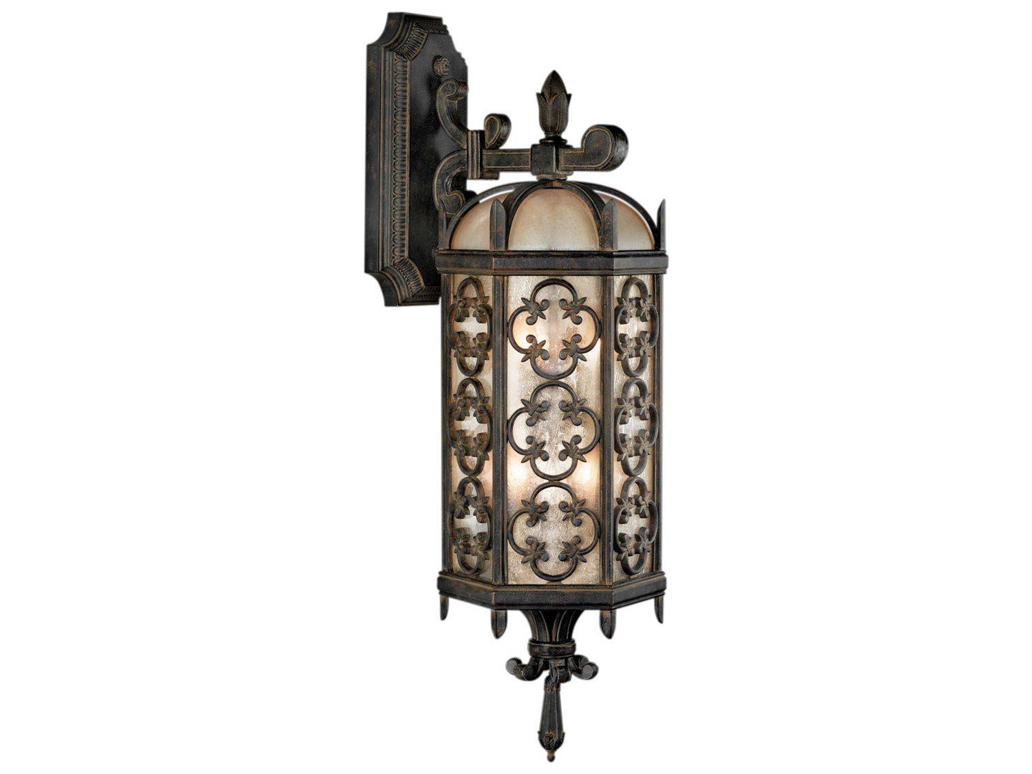 Fine Art Handcrafted Lighting Costa del Sol 3 - Light Outdoor Wall Light