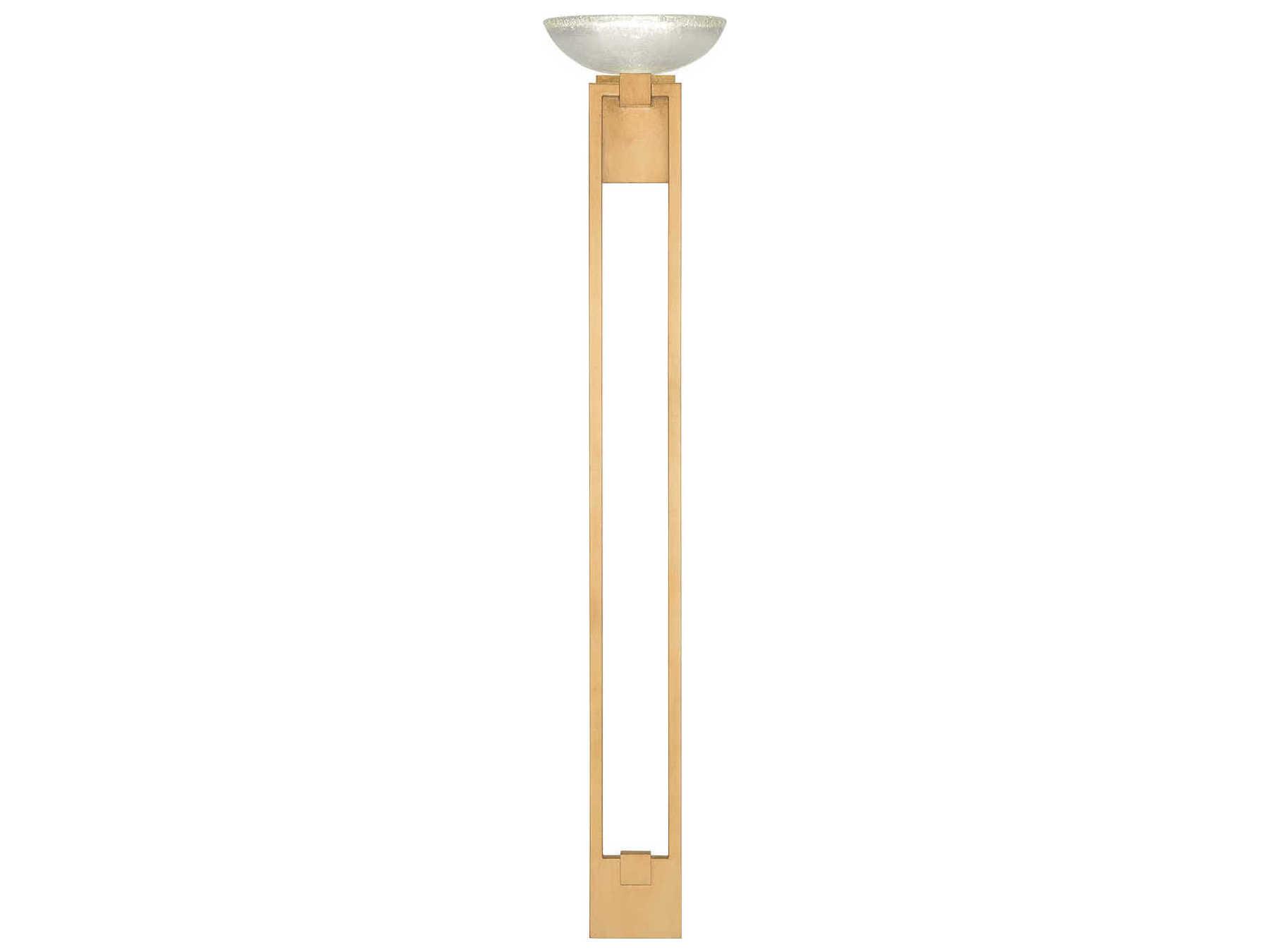 Fine Art Handcrafted Lighting Delphi 1-Light Gold Glass LED Wall Sconce