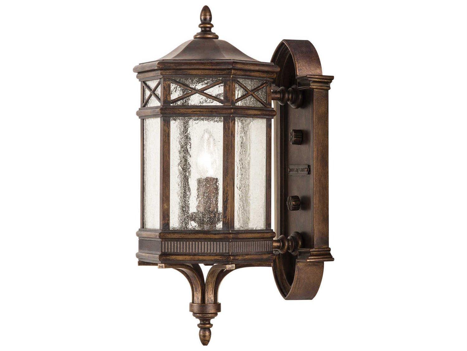 Fine Art Handcrafted Lighting Holland Park 1 - Light Outdoor Wall Light