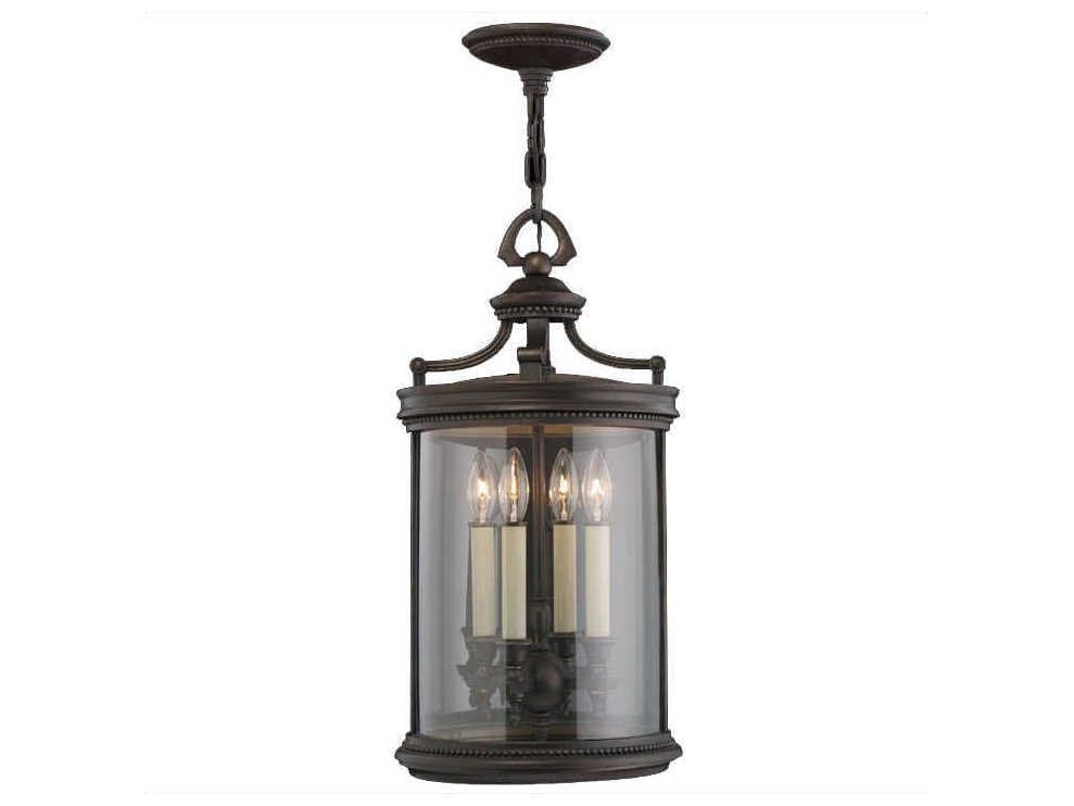 Fine Art Handcrafted Lighting Louvre 4 - Light Outdoor Hanging Light