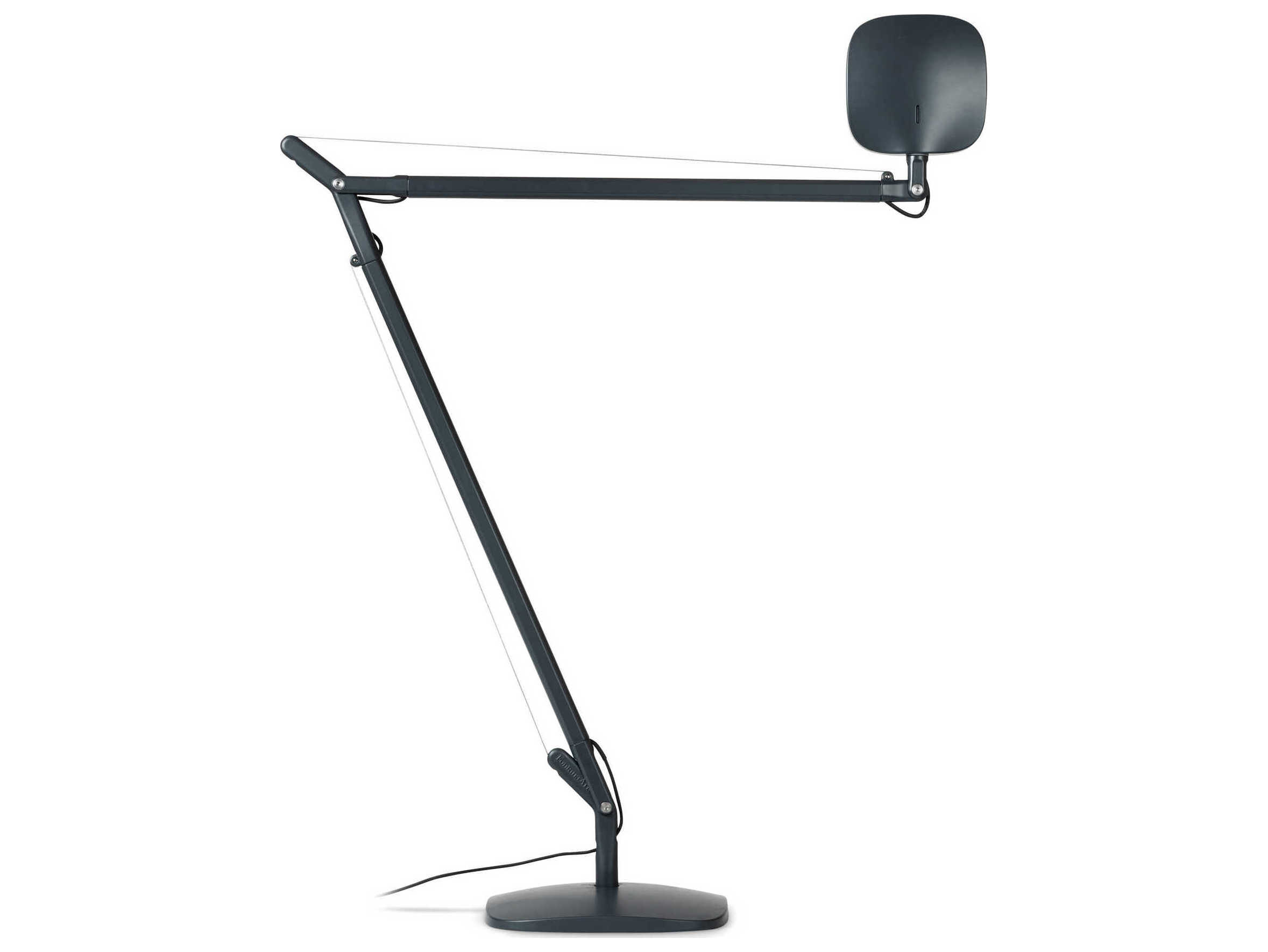 Fontana Arte Volee LED Anthracite Grey Table Lamp