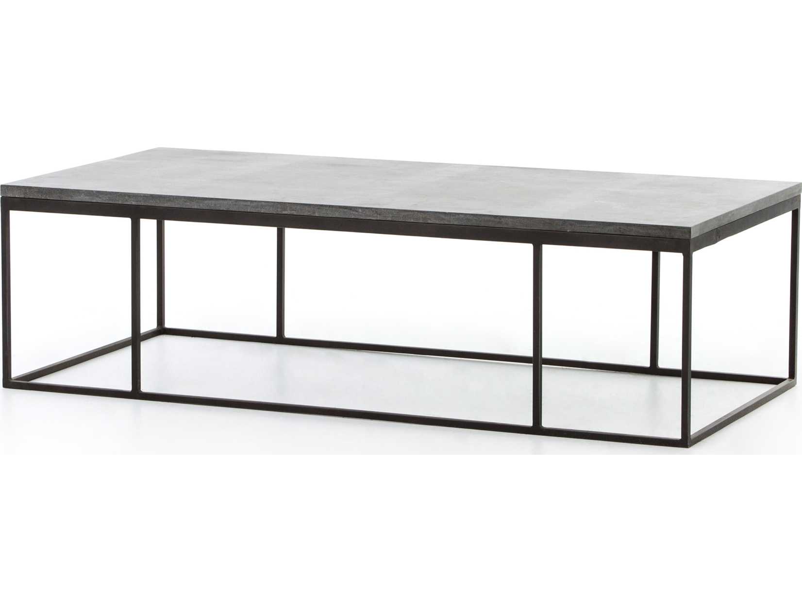 Luxecor Globetrotter Harlow Rectangular Stone Coffee Table