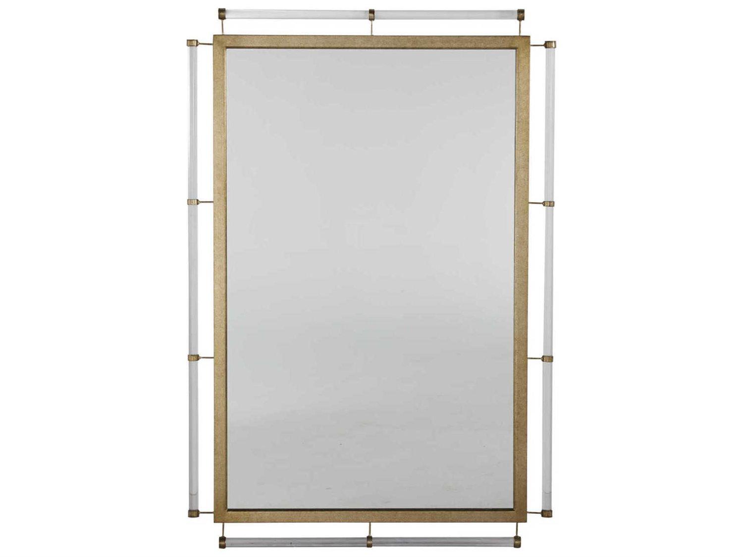 Gabby Diana Aged Pine Rectangular Wall Mirror