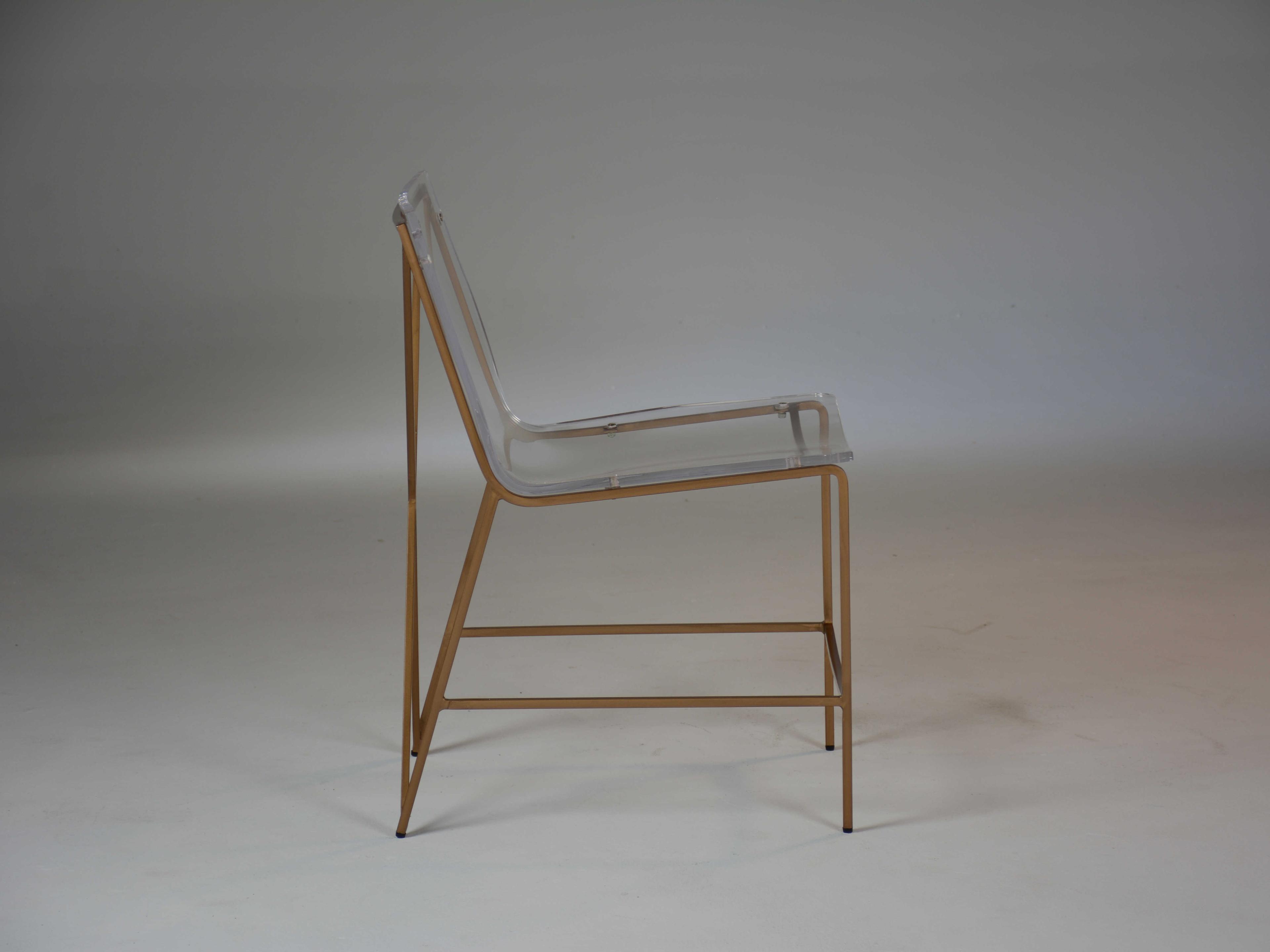 Gabby Johnson Clear Side Dining Chair